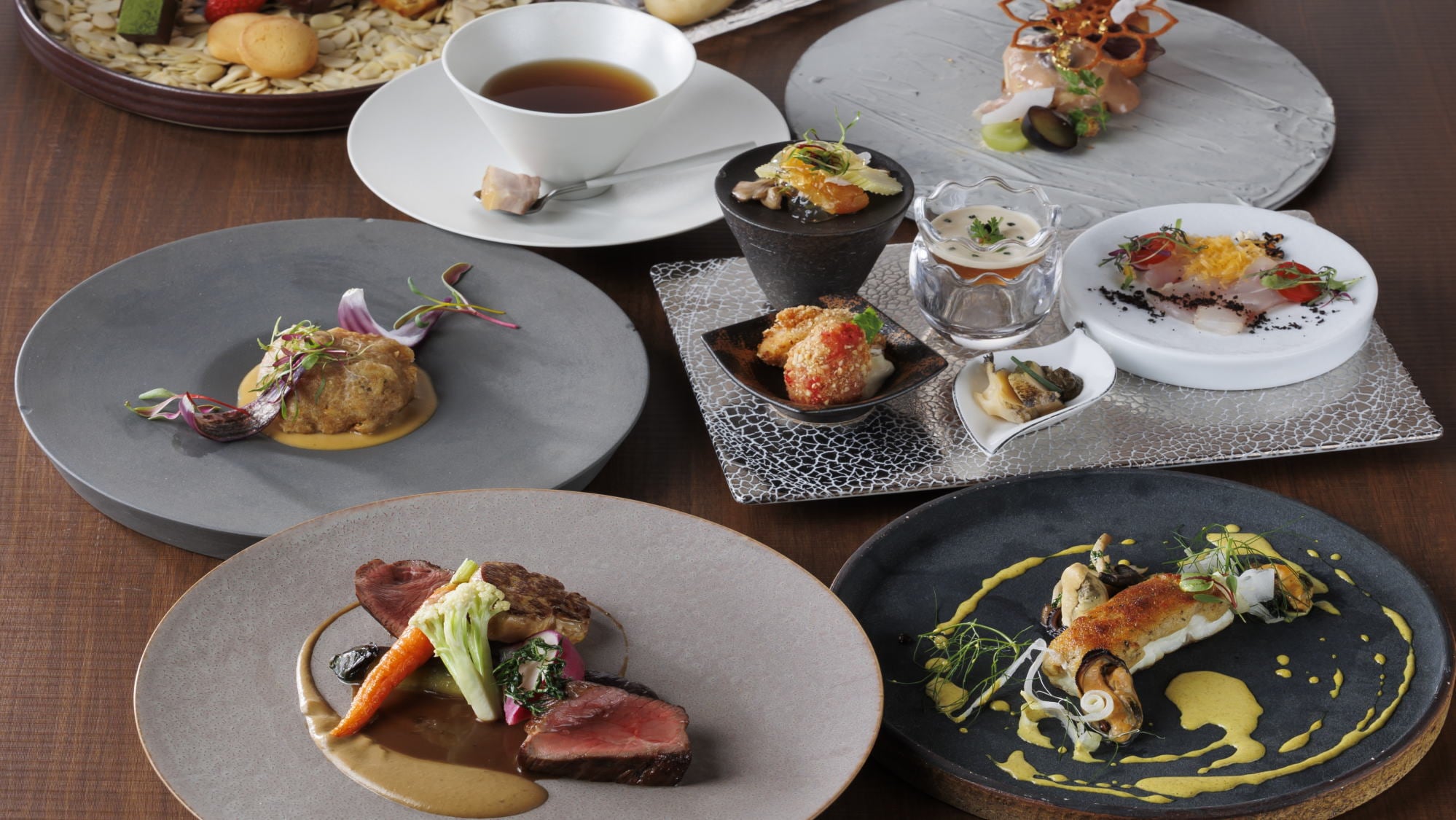 【추계회석 프렌치】식재를 고집한 호화 프렌치 코스 ※이미지.