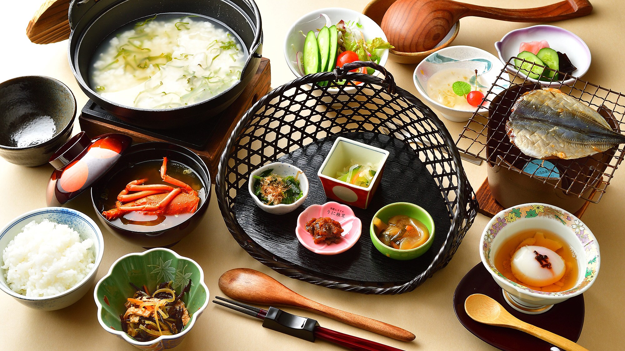 【조식 요리 일례】