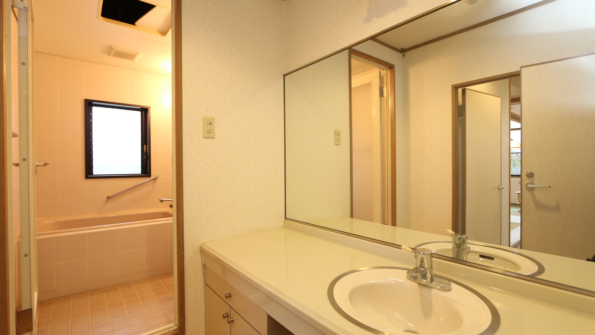 This is the only room with a bathroom and toilet.
