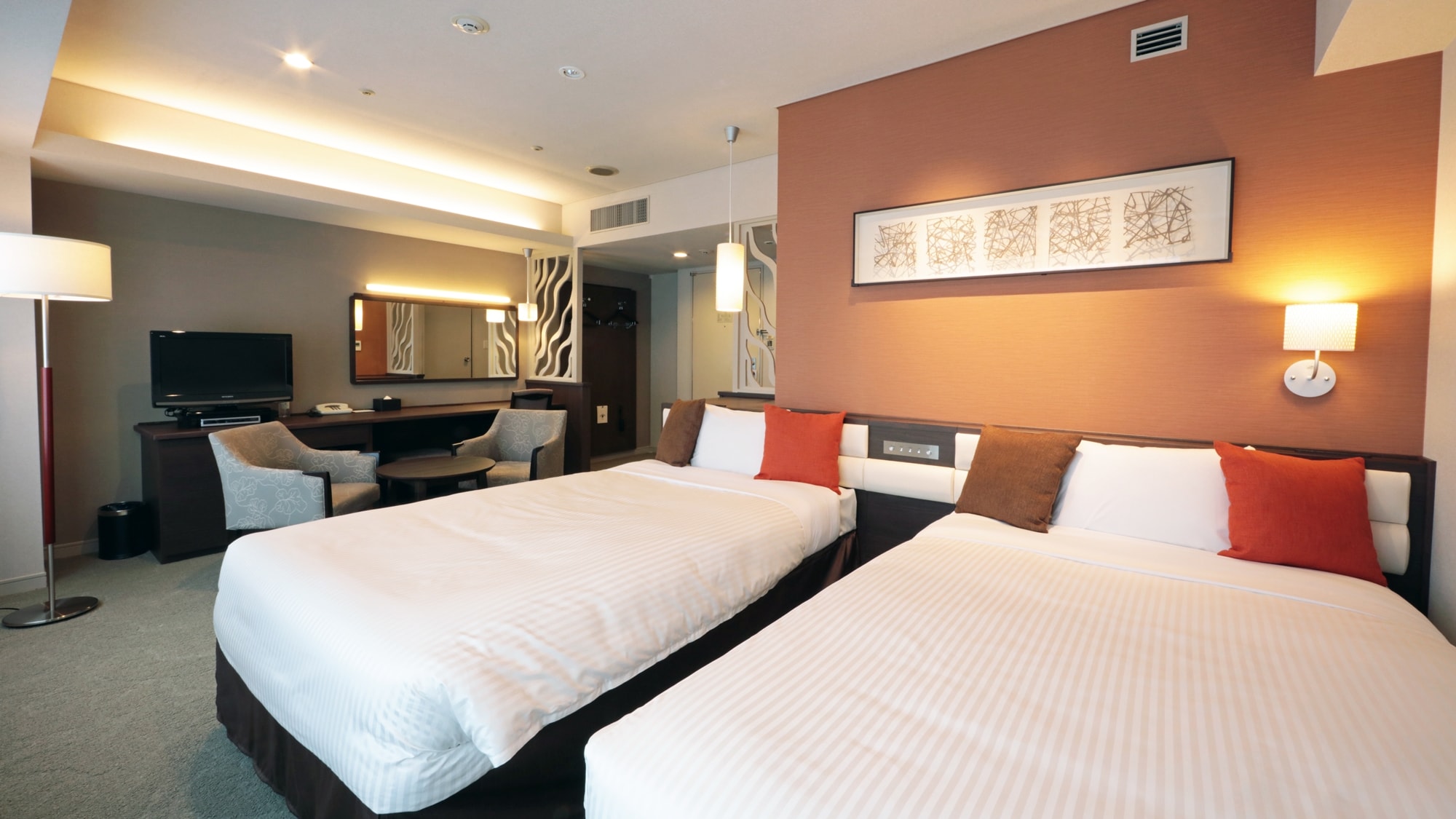 *[Deluxe Twin] Produce a relaxing time in a space of 30㎡