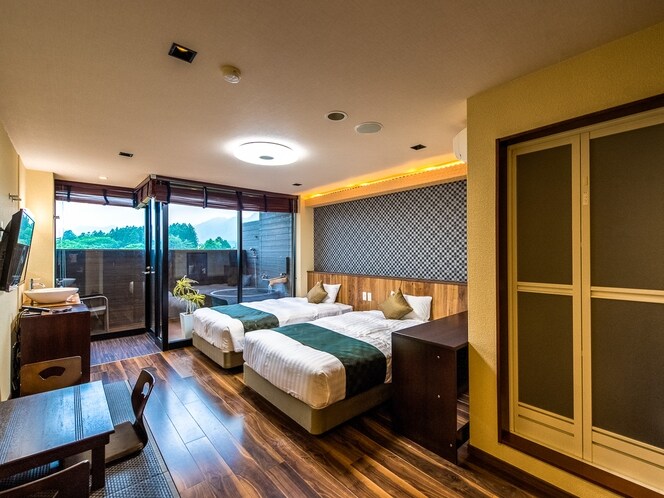 Sudut kamar Jepang-Barat modern Jepang