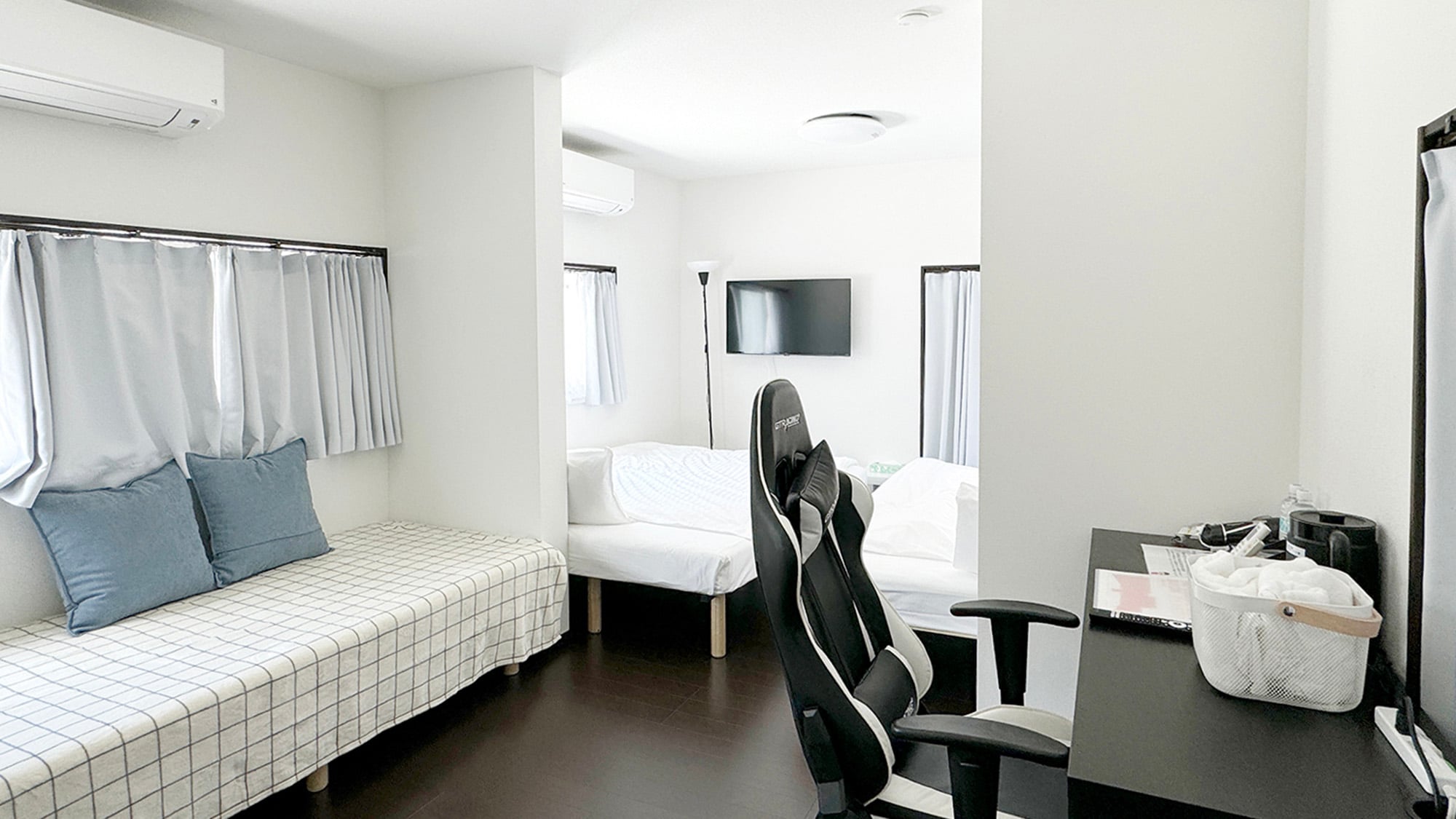 ・[210 Group] A room with a capacity of 4 people that is perfect for families and group trips.