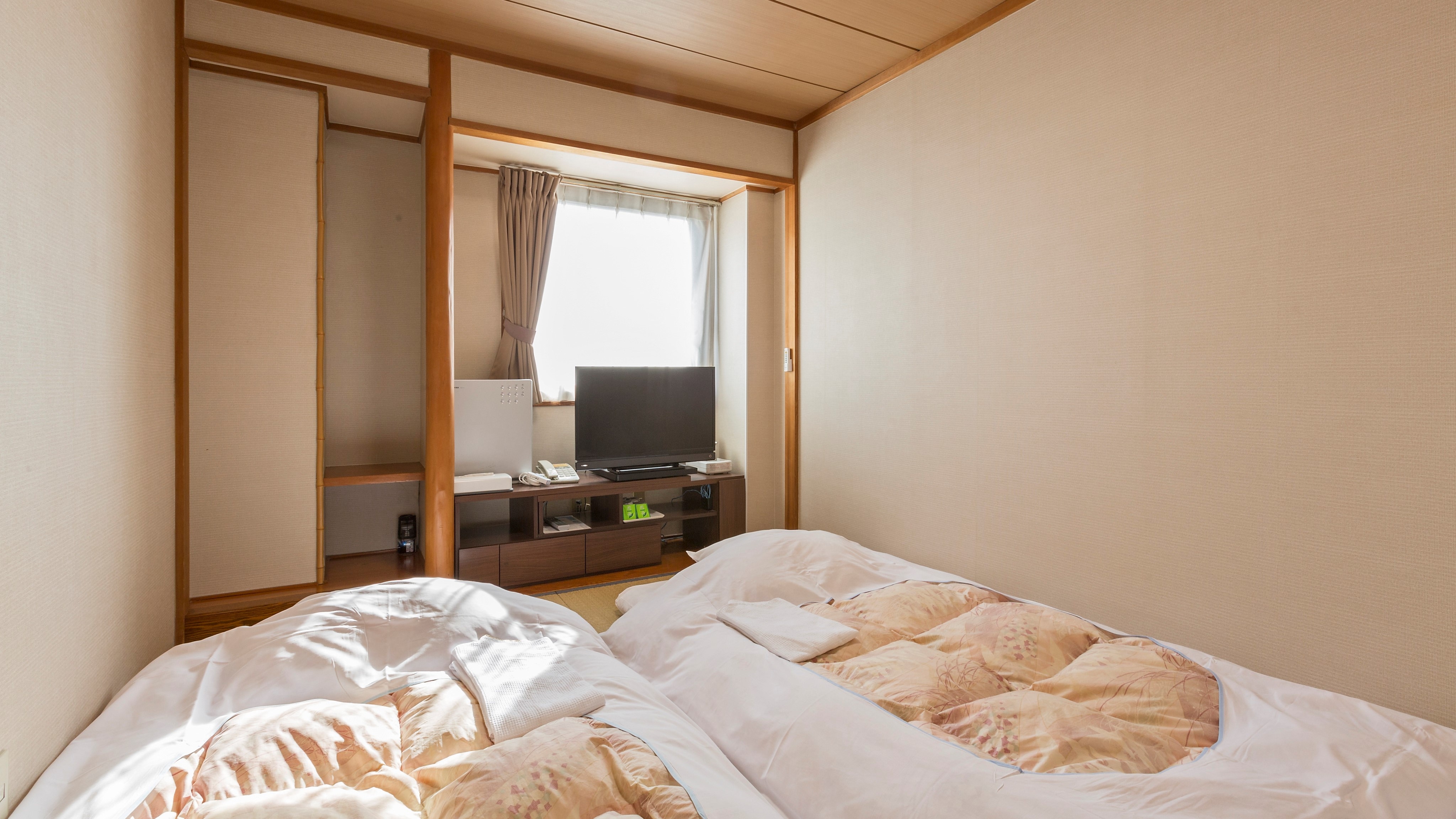Kamar bergaya Jepang untuk dua orang