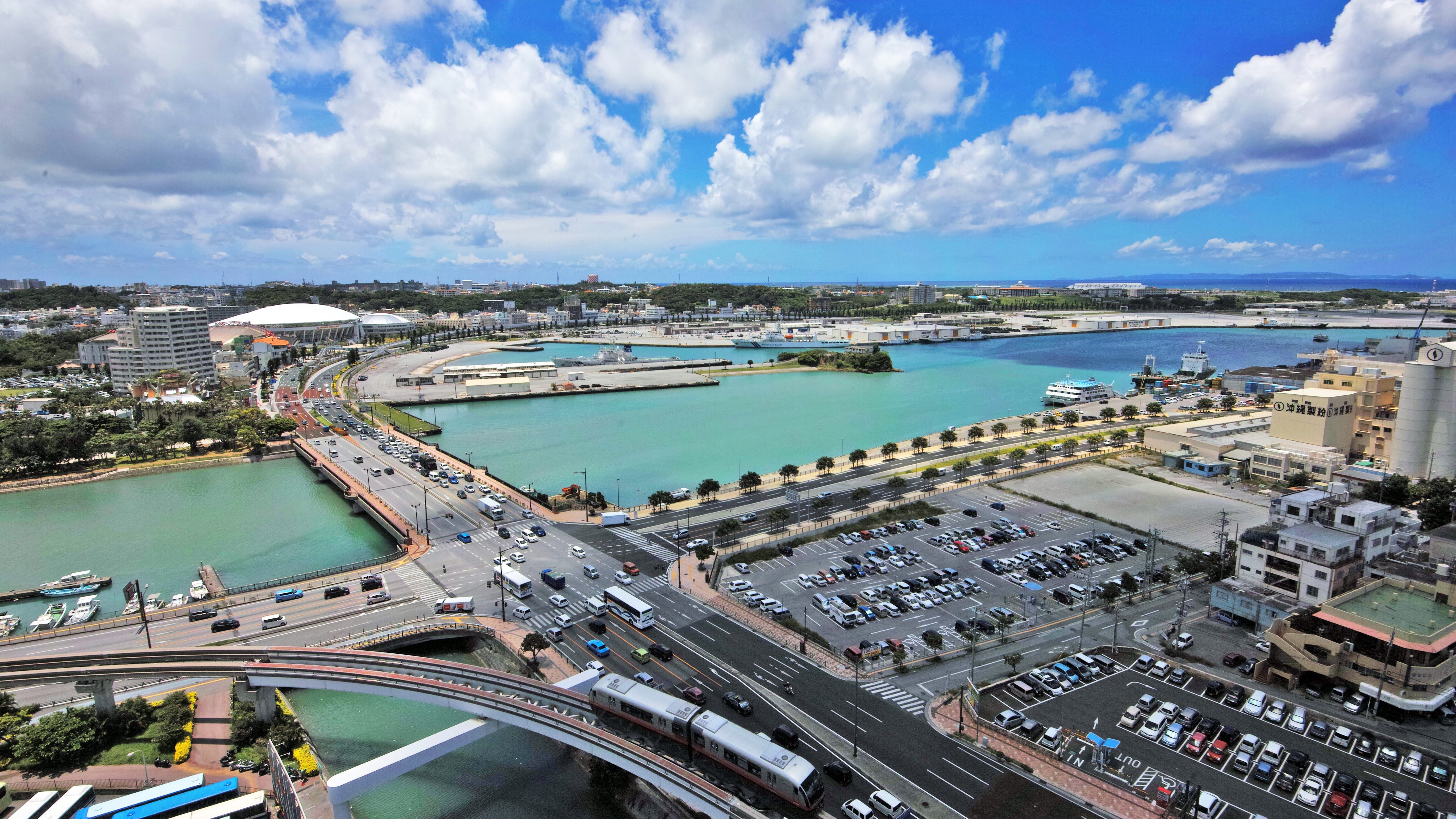 酒店頂層的風景