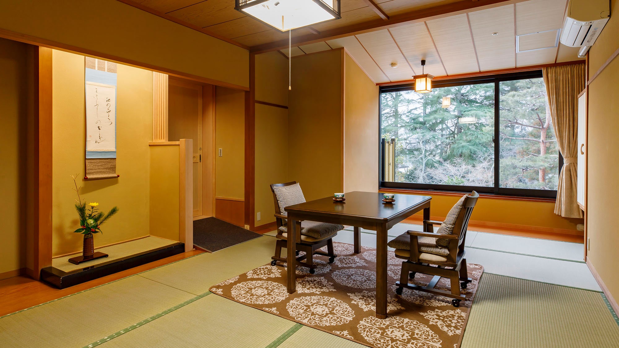 [Ruiun Japanese-Western style room with cypress bath] Japanese-style room