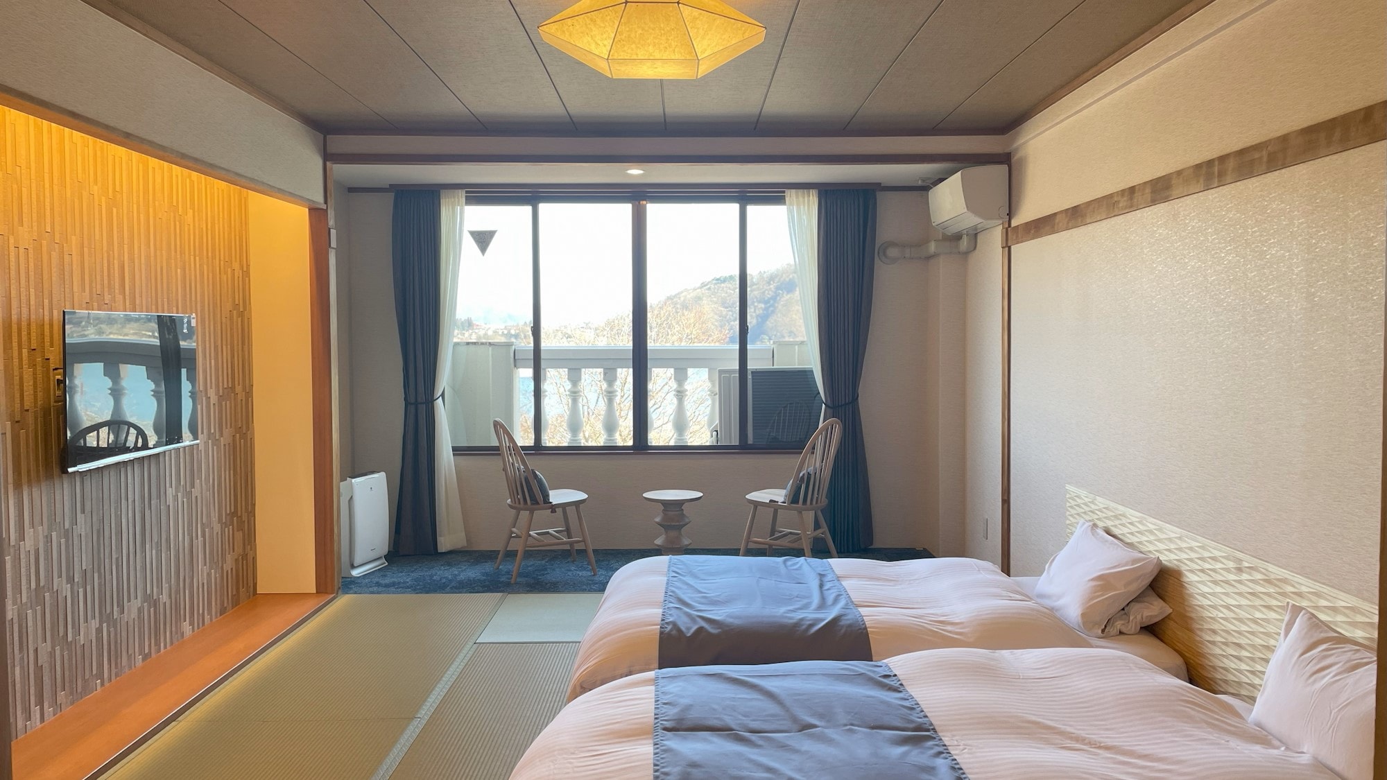 [Cánh Đông] Phòng 10 chiếu tatami hiện đại Nhật Bản-Tây Âu <Bên hồ>