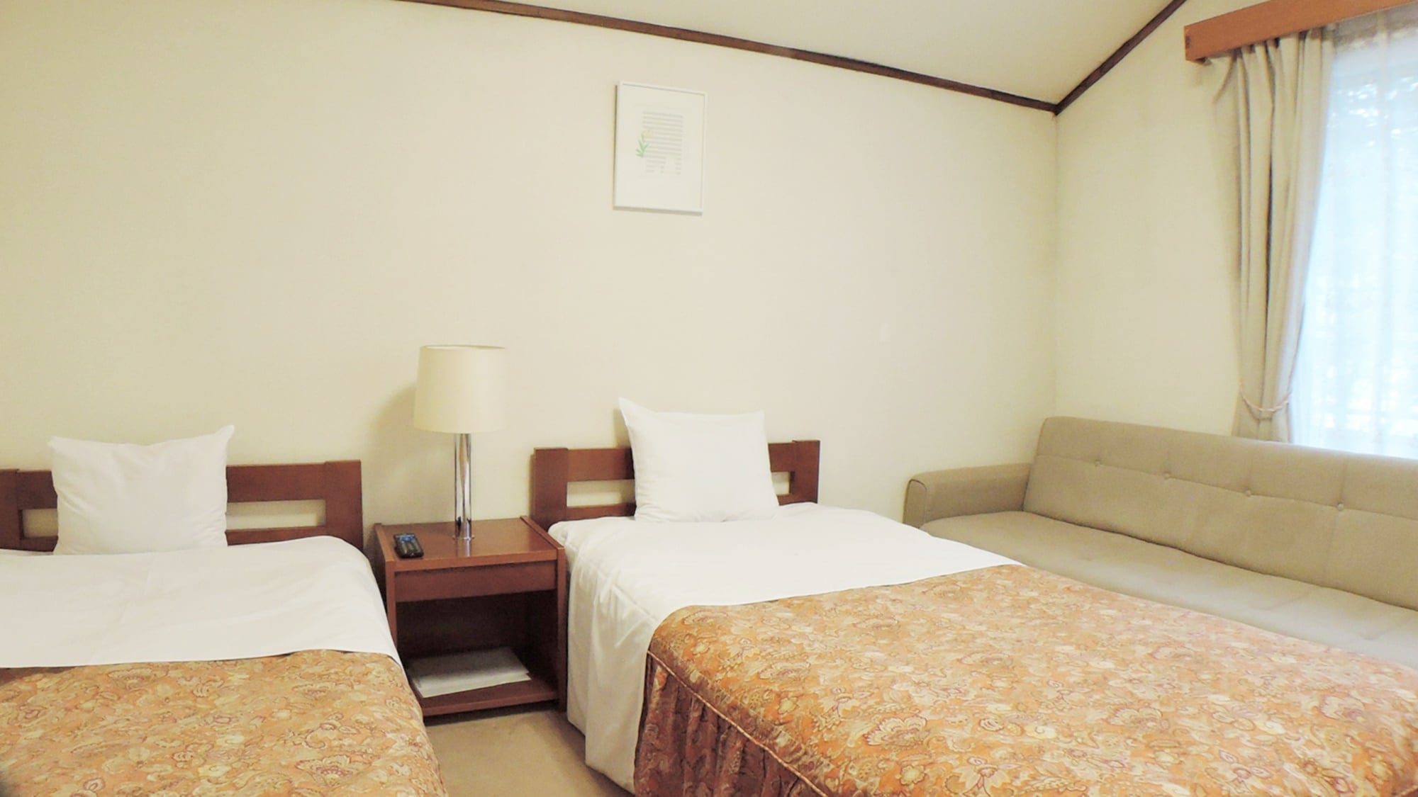 * [Twin] Floor warming is complete! Room with 2 single beds (example)