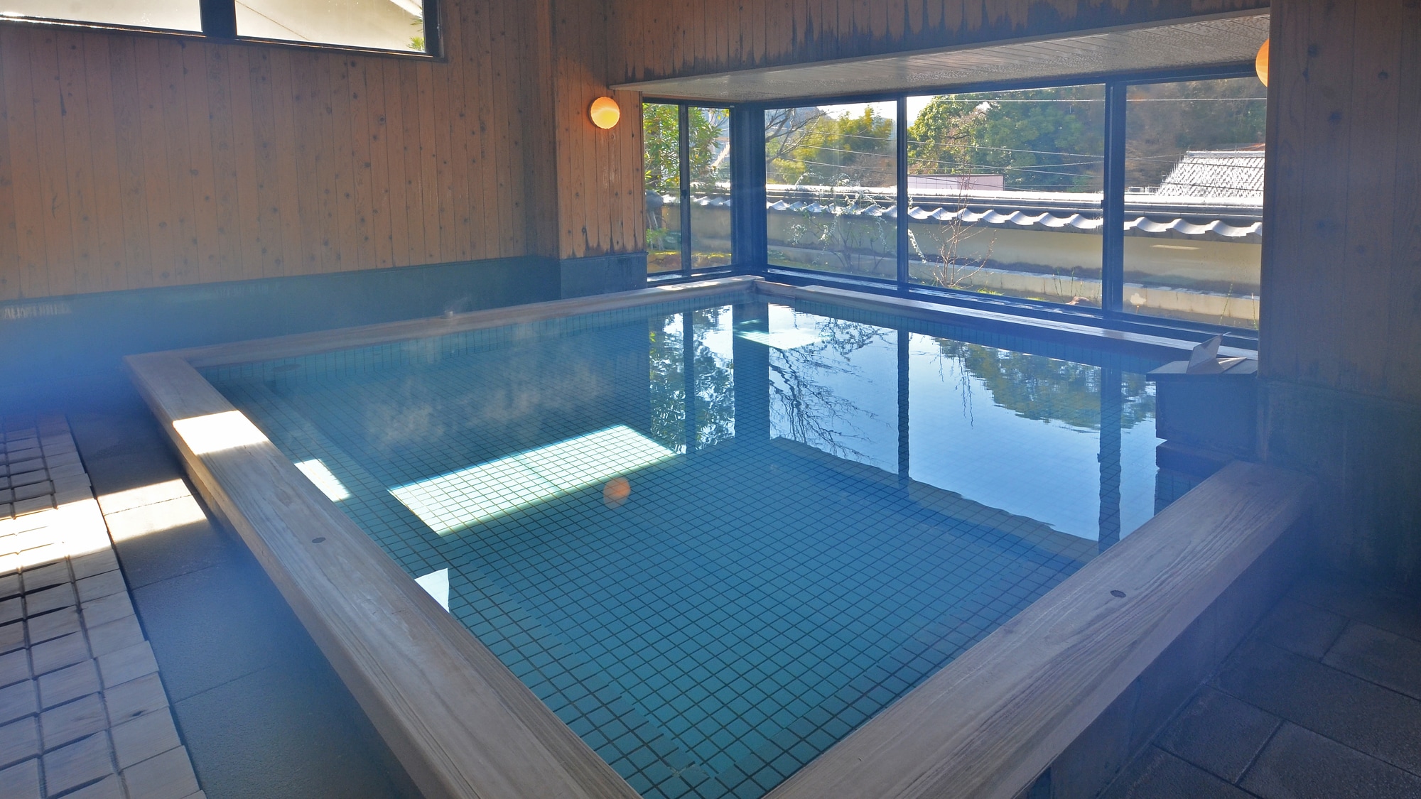 [4F / Large communal bath] Efficacy is rheumatism / recovery after illness / arthralgia / frozen shoulder / low back pain / neuralgia / skin-beautifying effect / sensitivity to cold, etc.