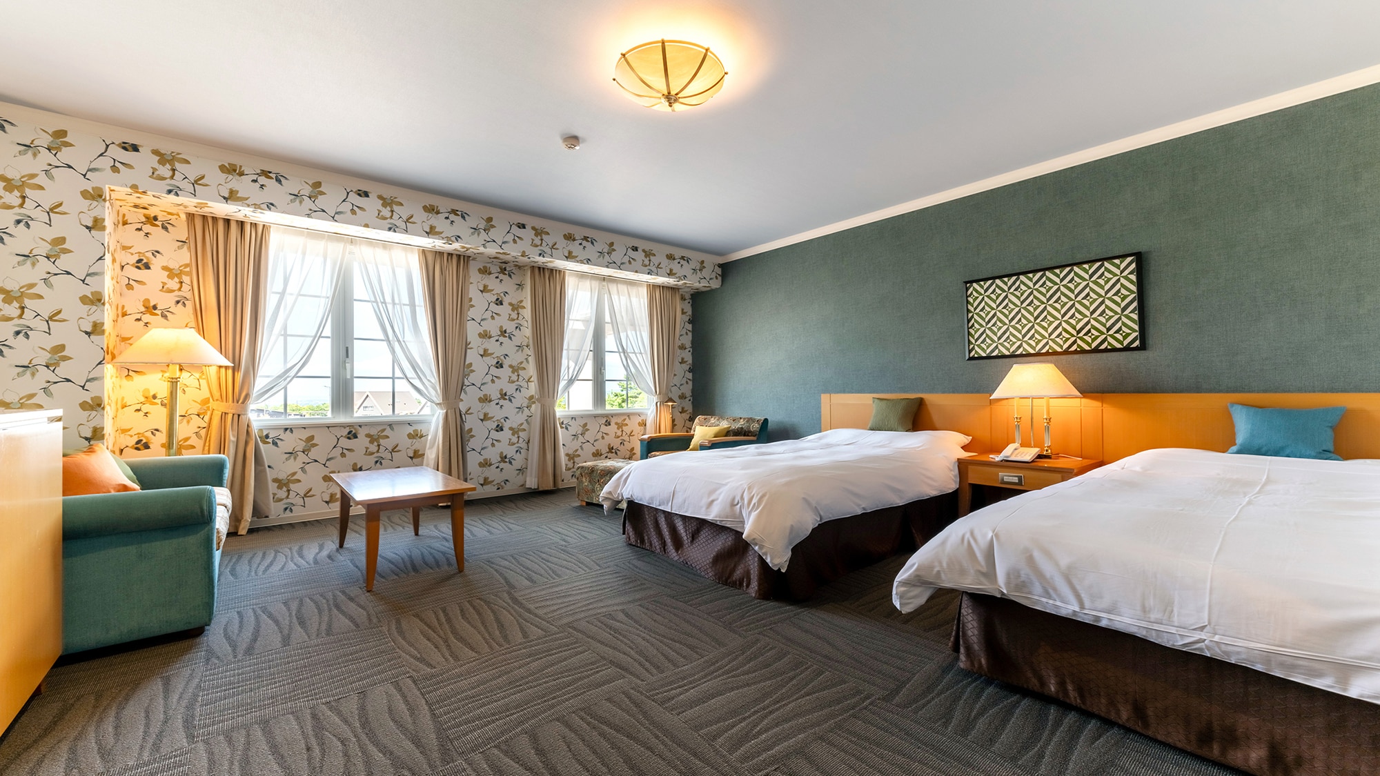 Deluxe twin room example