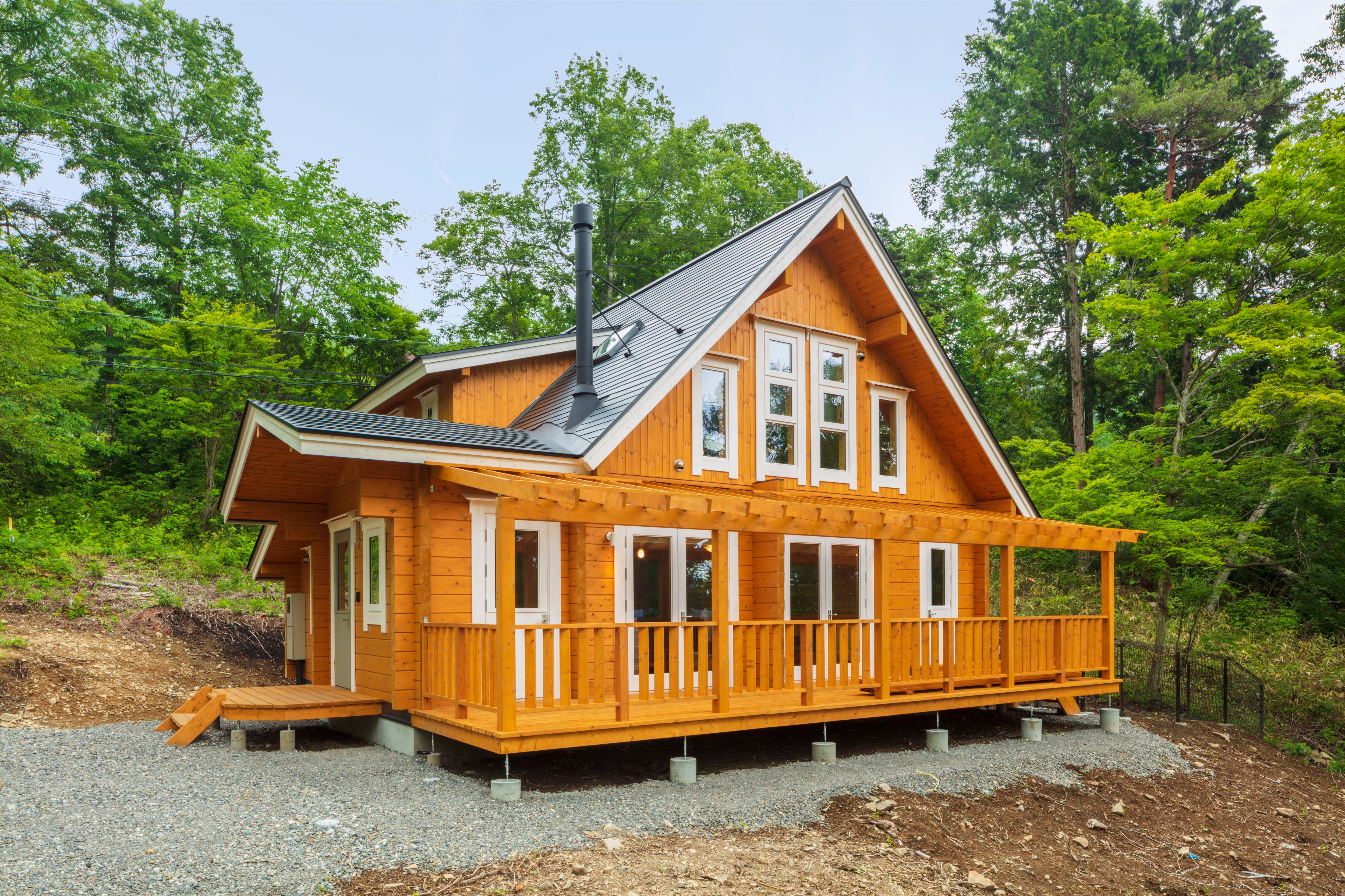 【천연 온천・도그랑 첨부】3LDK 코티지(금연)