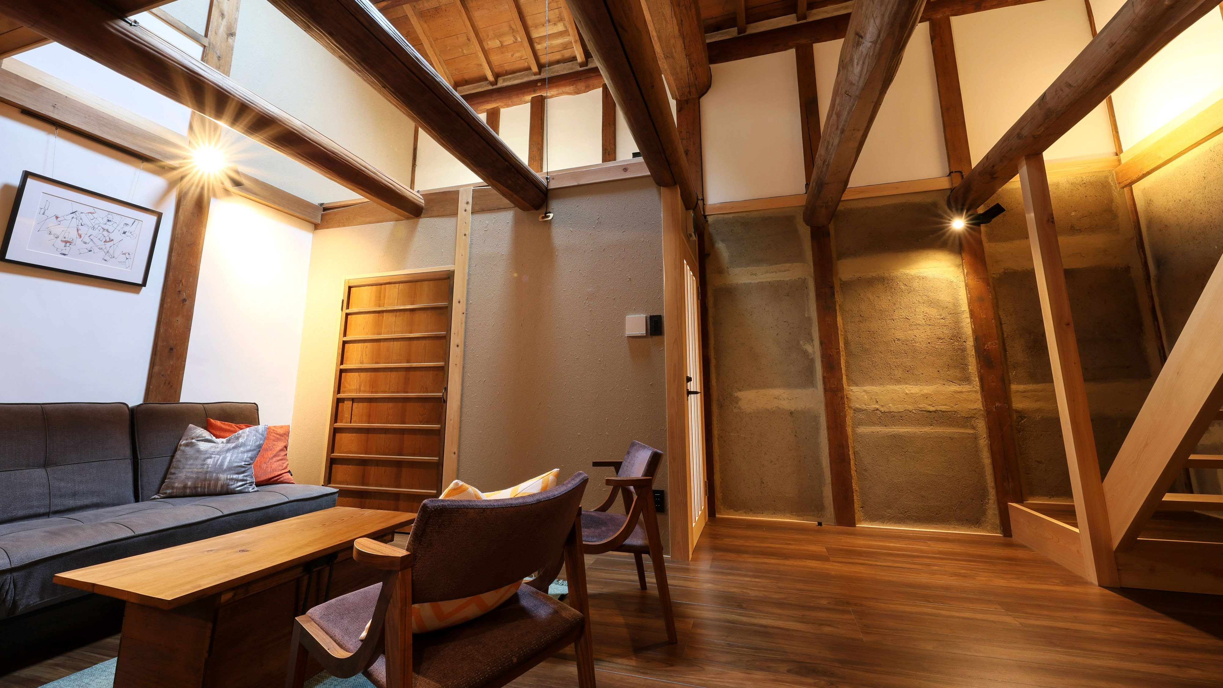■MINORI (49 square meters/twin/accommodates 3 people/1st floor living room/2nd floor bedroom)