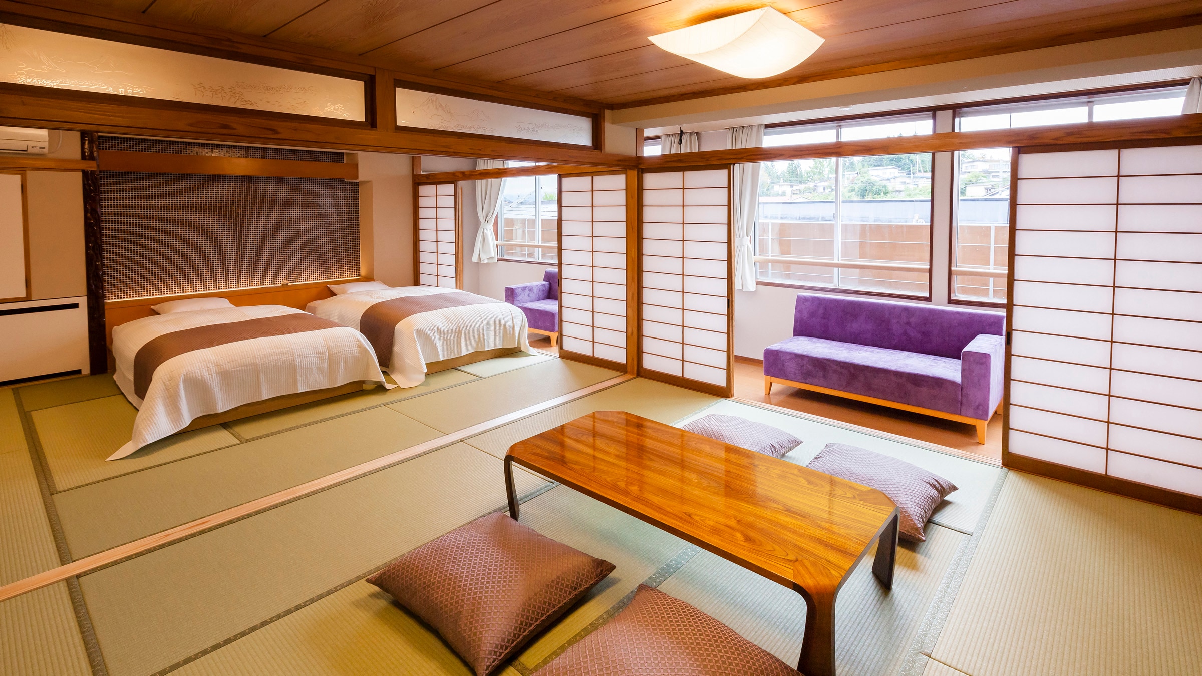 日式現代70平方米房間