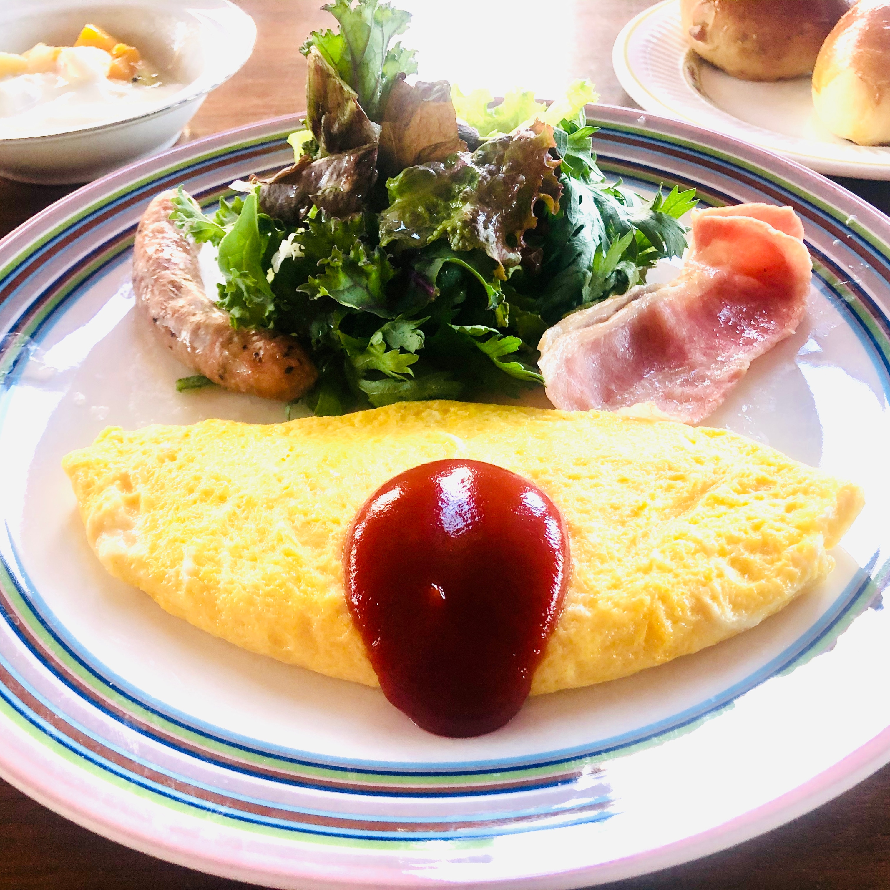 ~Breakfast omelets that the owner chef has been making for 16 years~