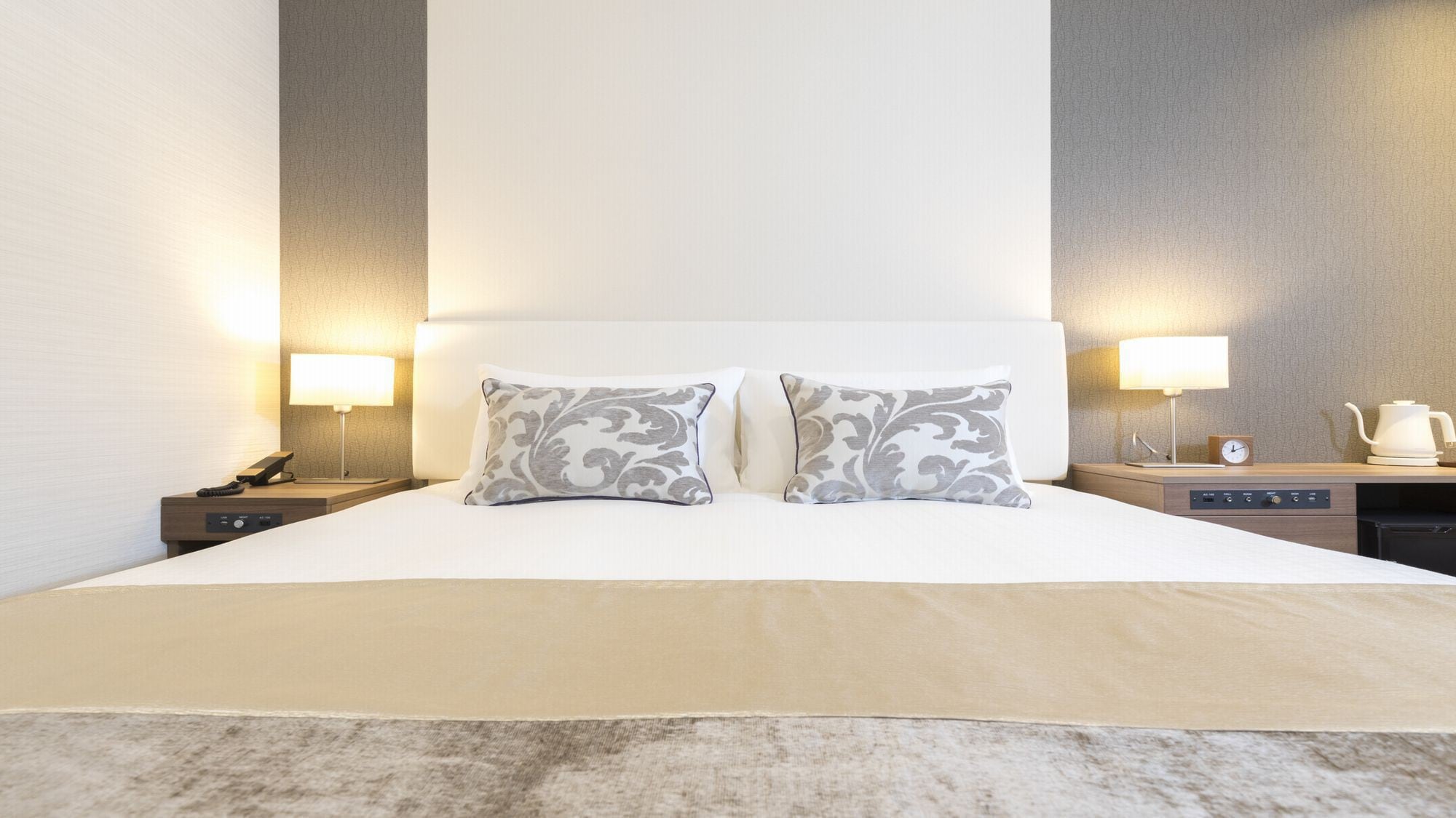 [Double room] With washer / dryer. You can stay with a small amount of luggage and it is recommended for business trips and leisure