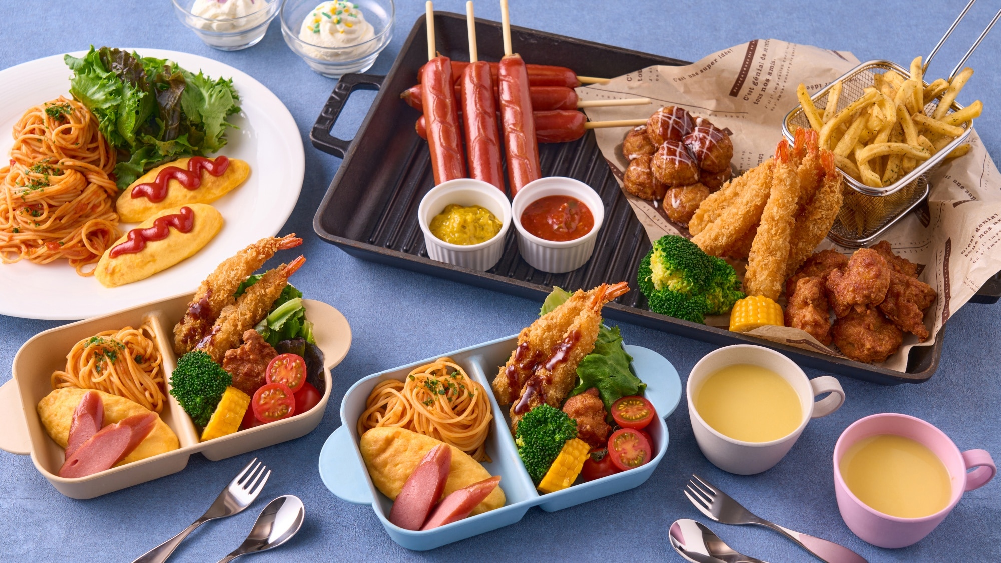 夏キッズメニューイメージ