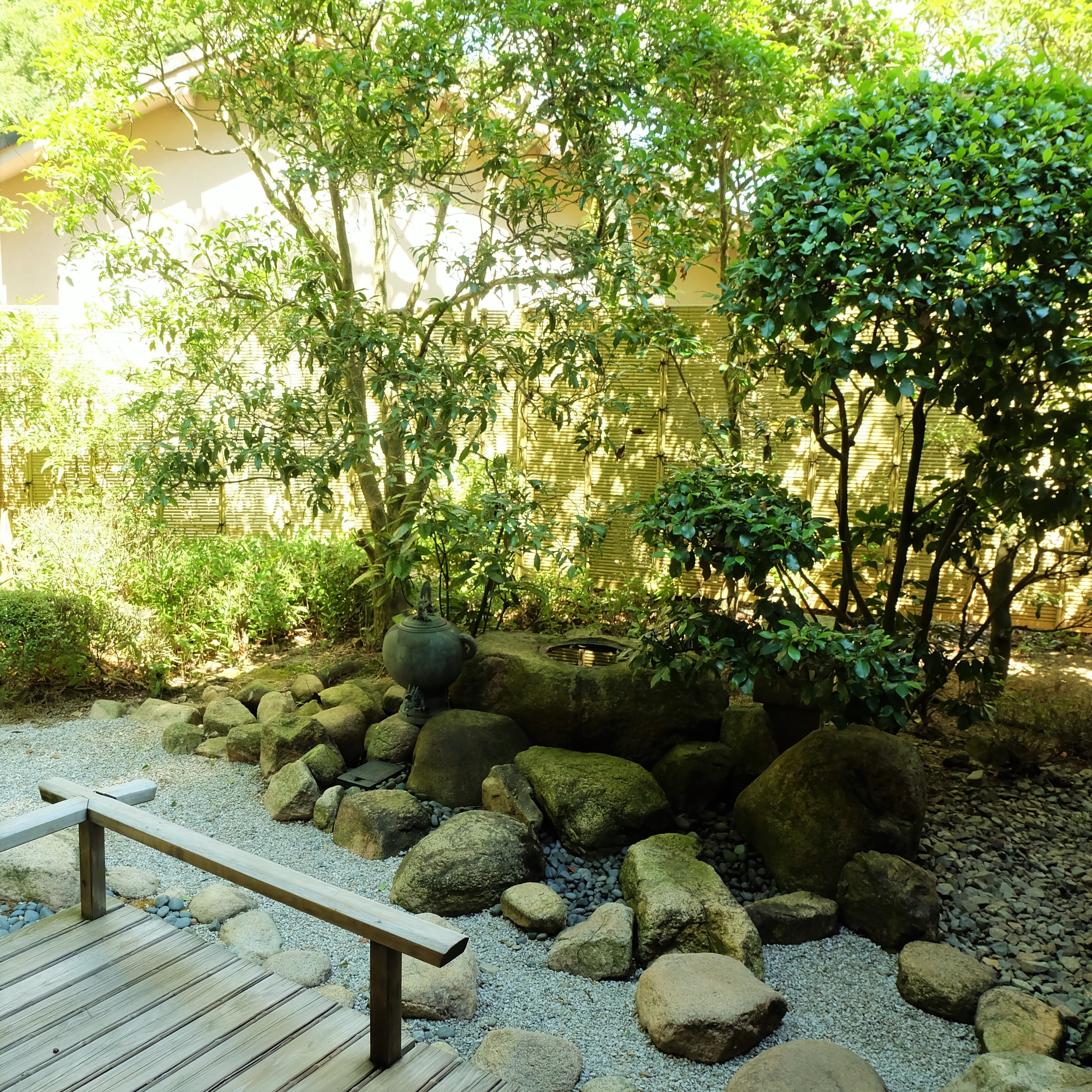With open-air bath ◆ VIP room Gokusuitei -Kiritsubo- ◆ In the private garden, you can enjoy the atmosphere of a Japanese garden.