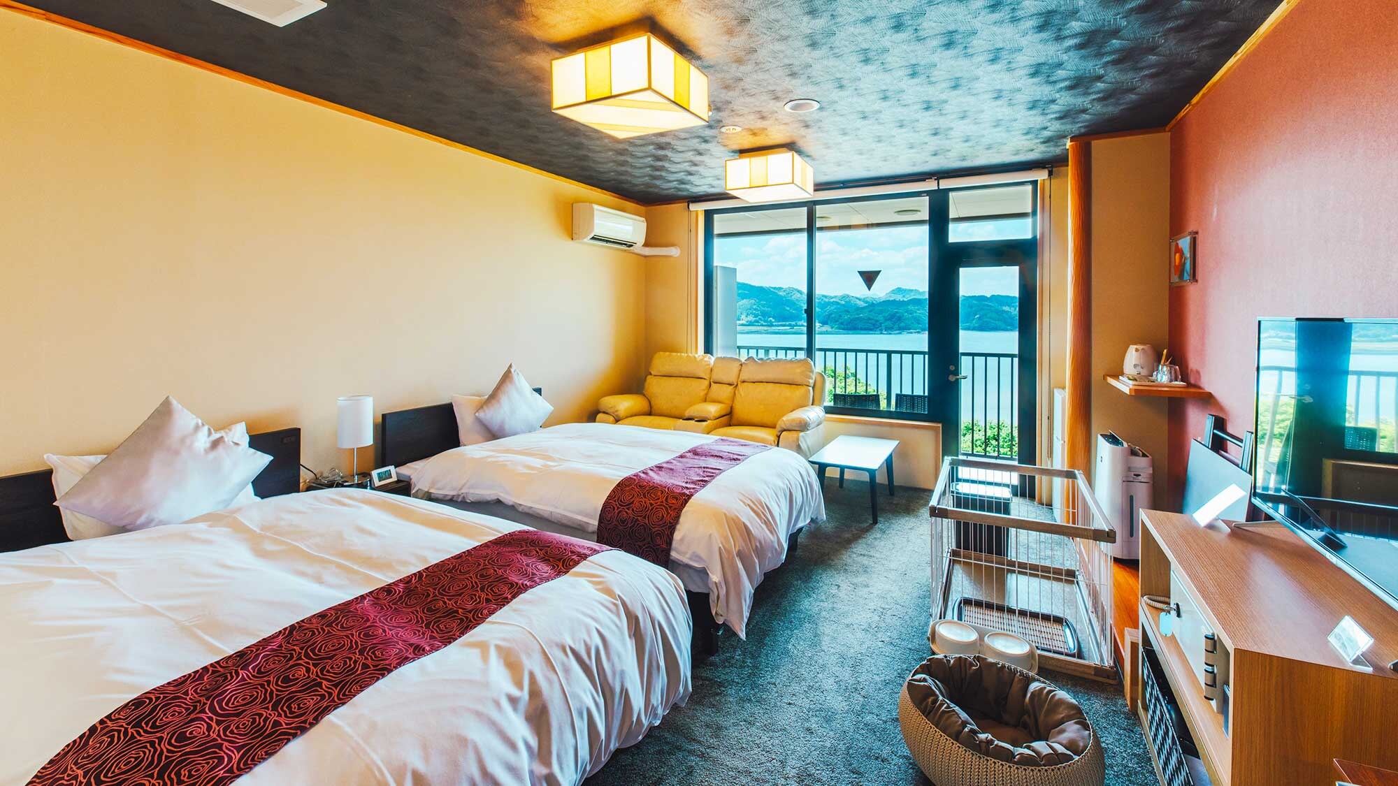 [Standard Twin] A standard type room perfect for couples or friends.
