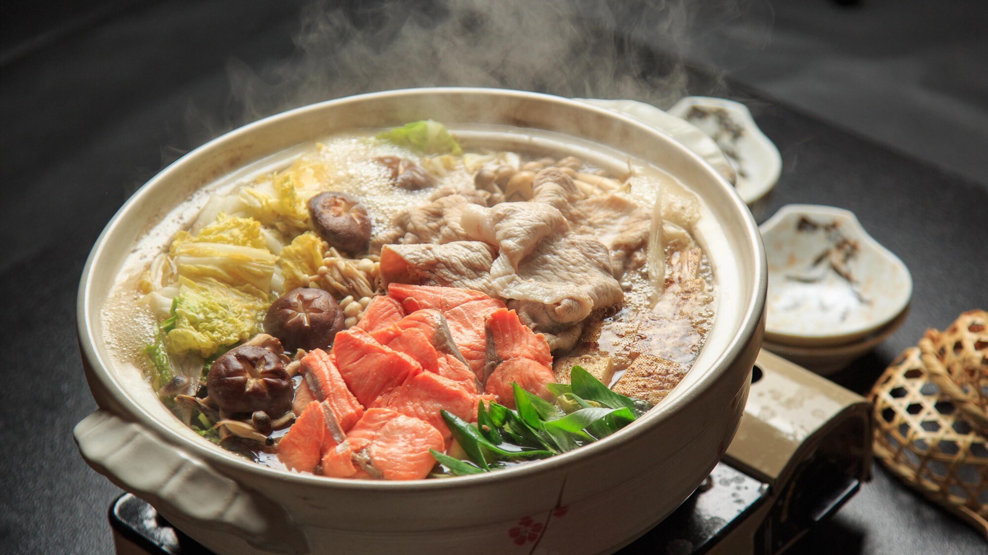 ■เมนูอาหารมื้อค่ำ■สุกี้ยากี้สุดหรูชินชู