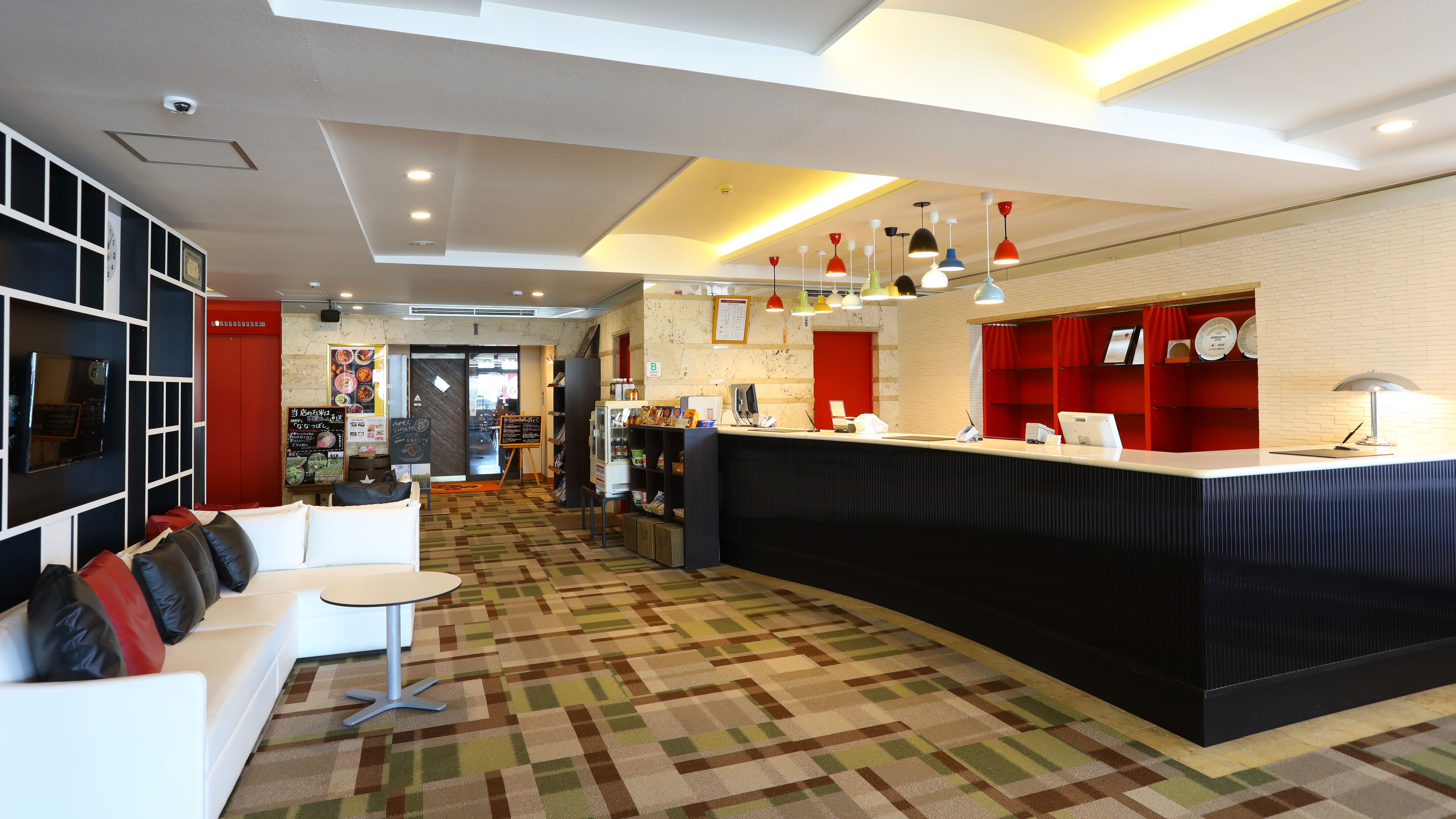 Hotel lobby