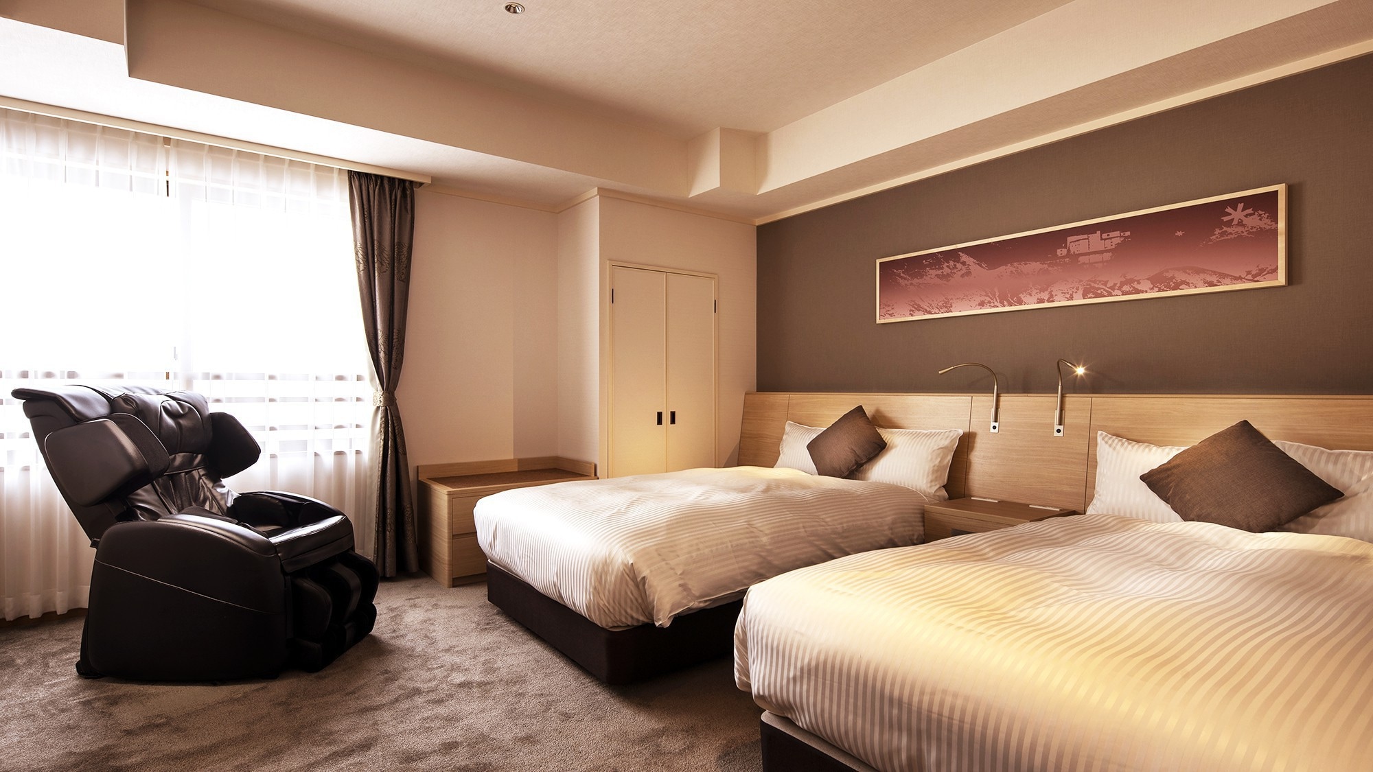 [Premium] Main building/special room (12 tatami mats + twin bed/78 m2/capacity 5 people)