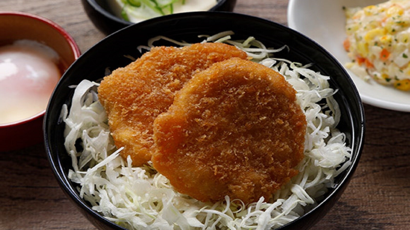 ◆Hidangan lokal Prefektur Fukushima: Mangkuk potongan saus
