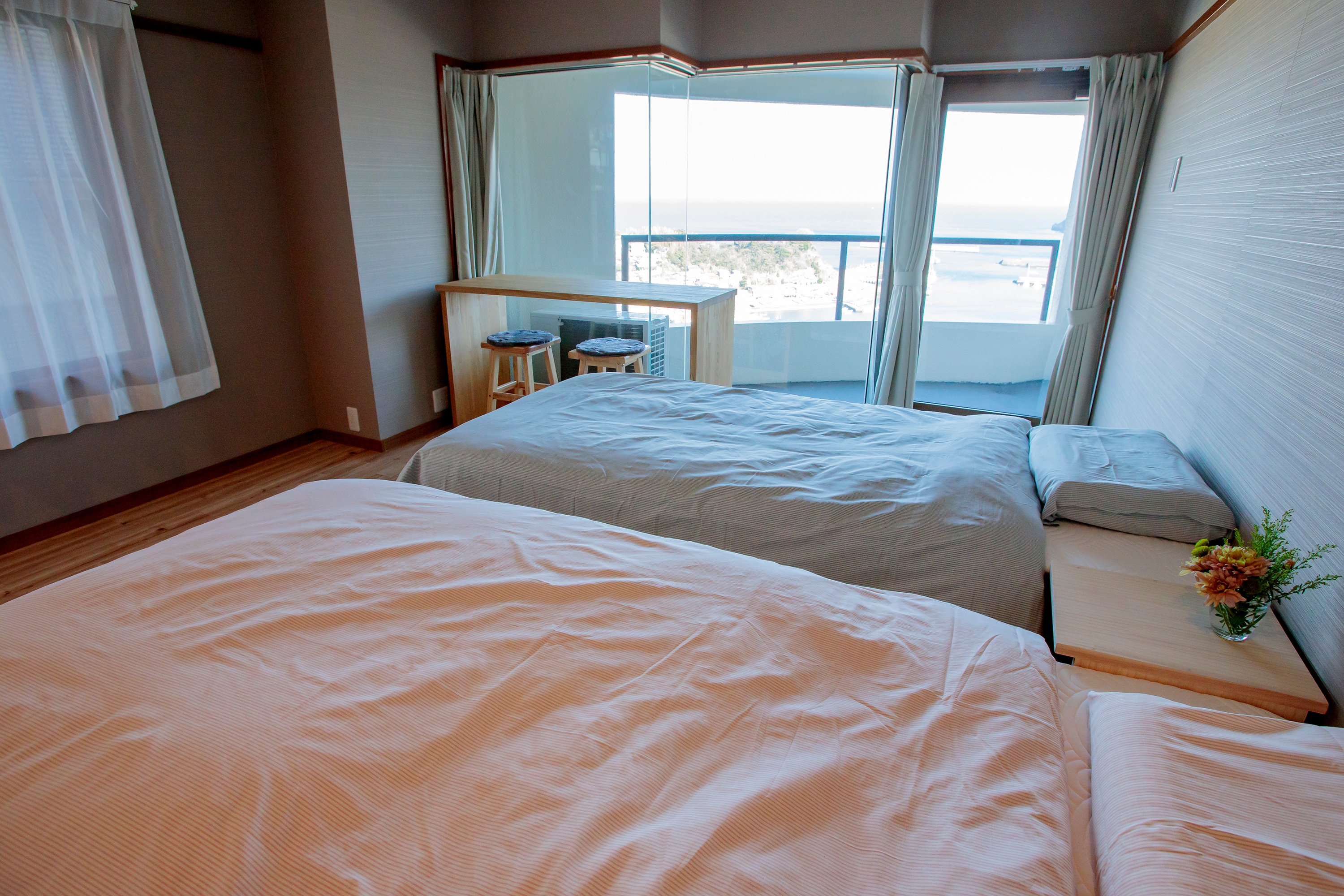 Ocean view Western-style room (Mori)