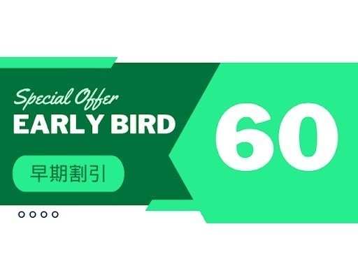 Early Bird 60 days