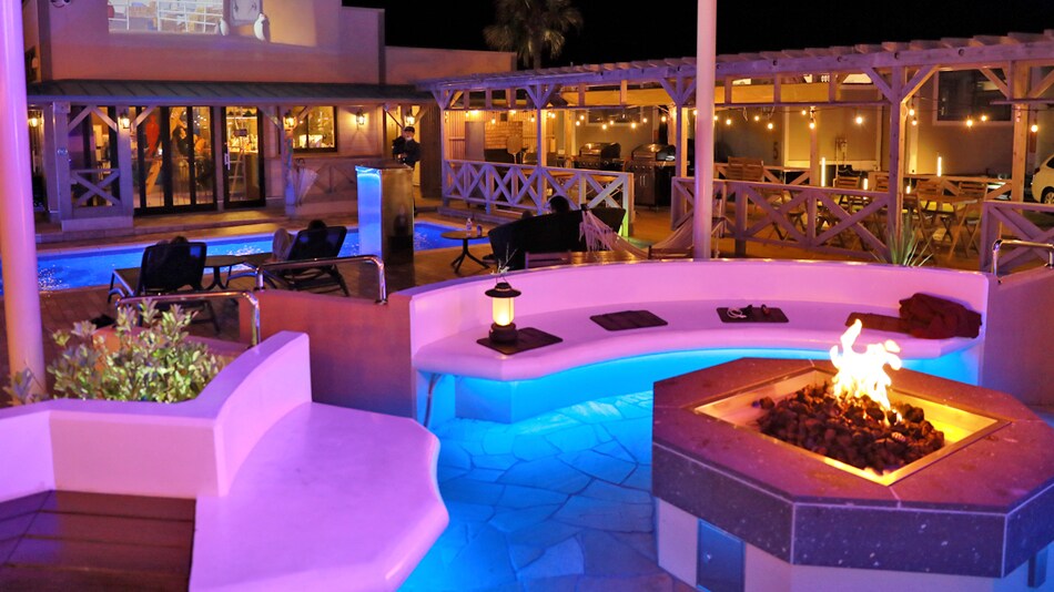 Glamping area_Fire circle