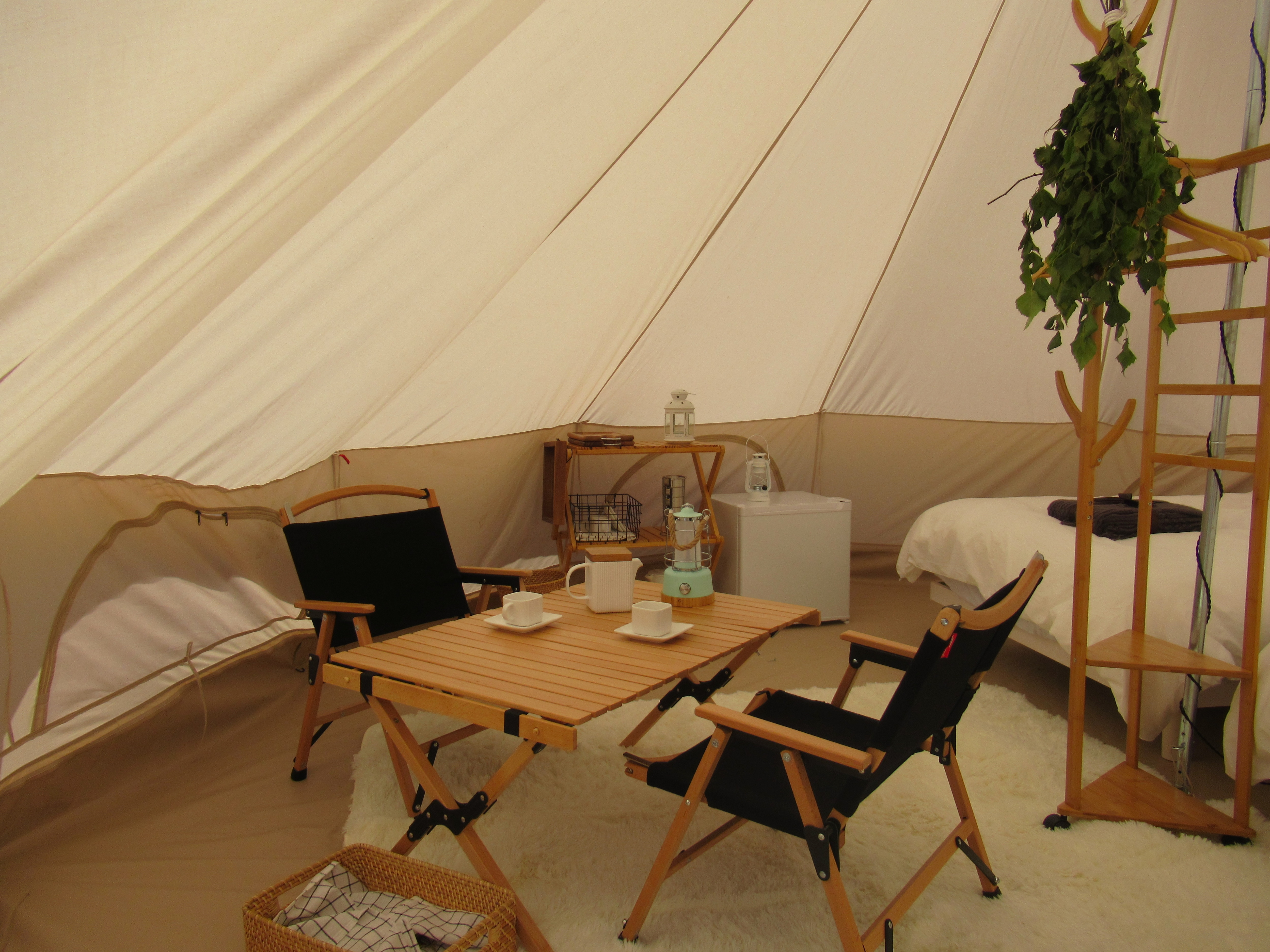 Cotton tent "Asgard" interior 1