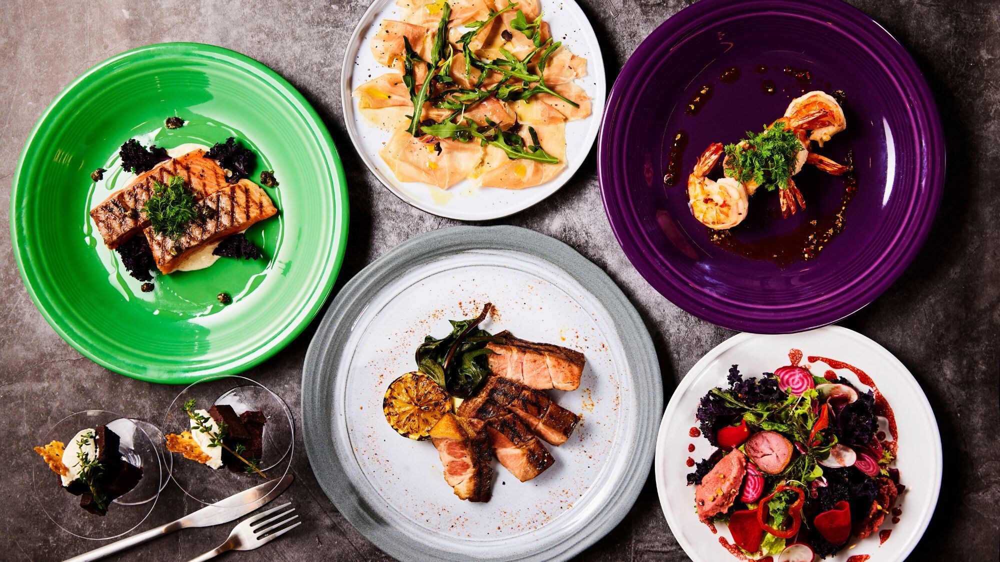 Graphic's recommended dinner course