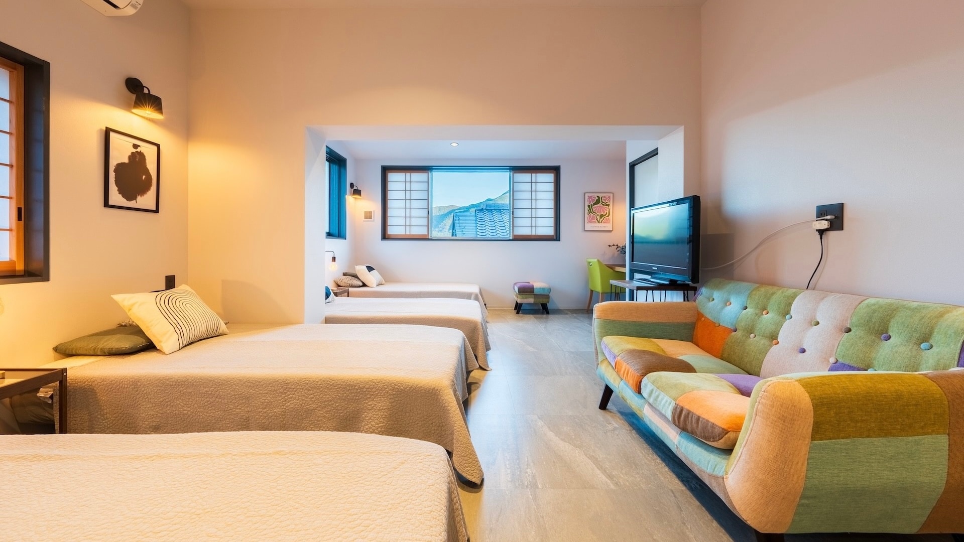 Room 7: Western-style room/Single x 4