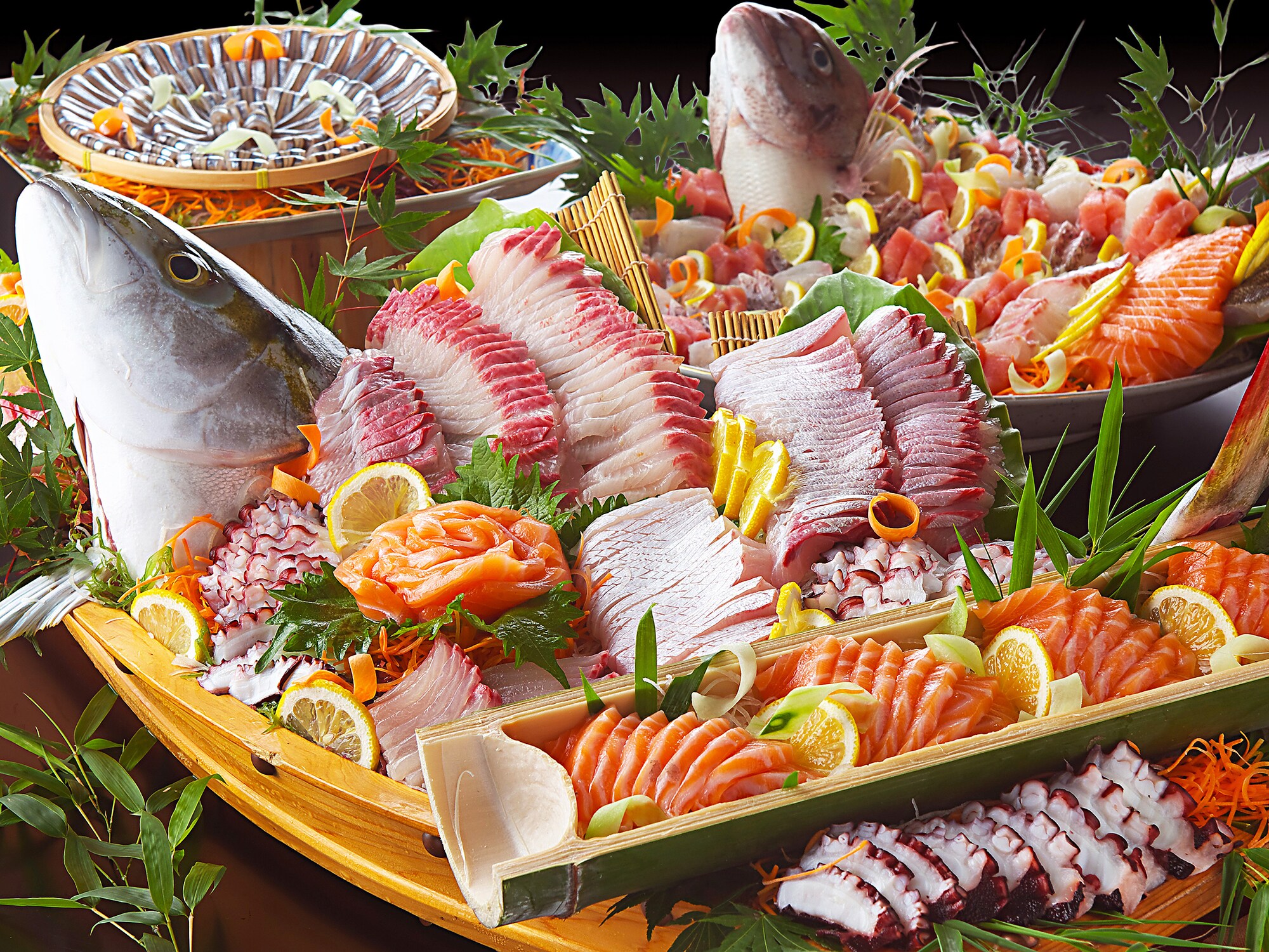 ◆ Dinner buffet: Sashimi