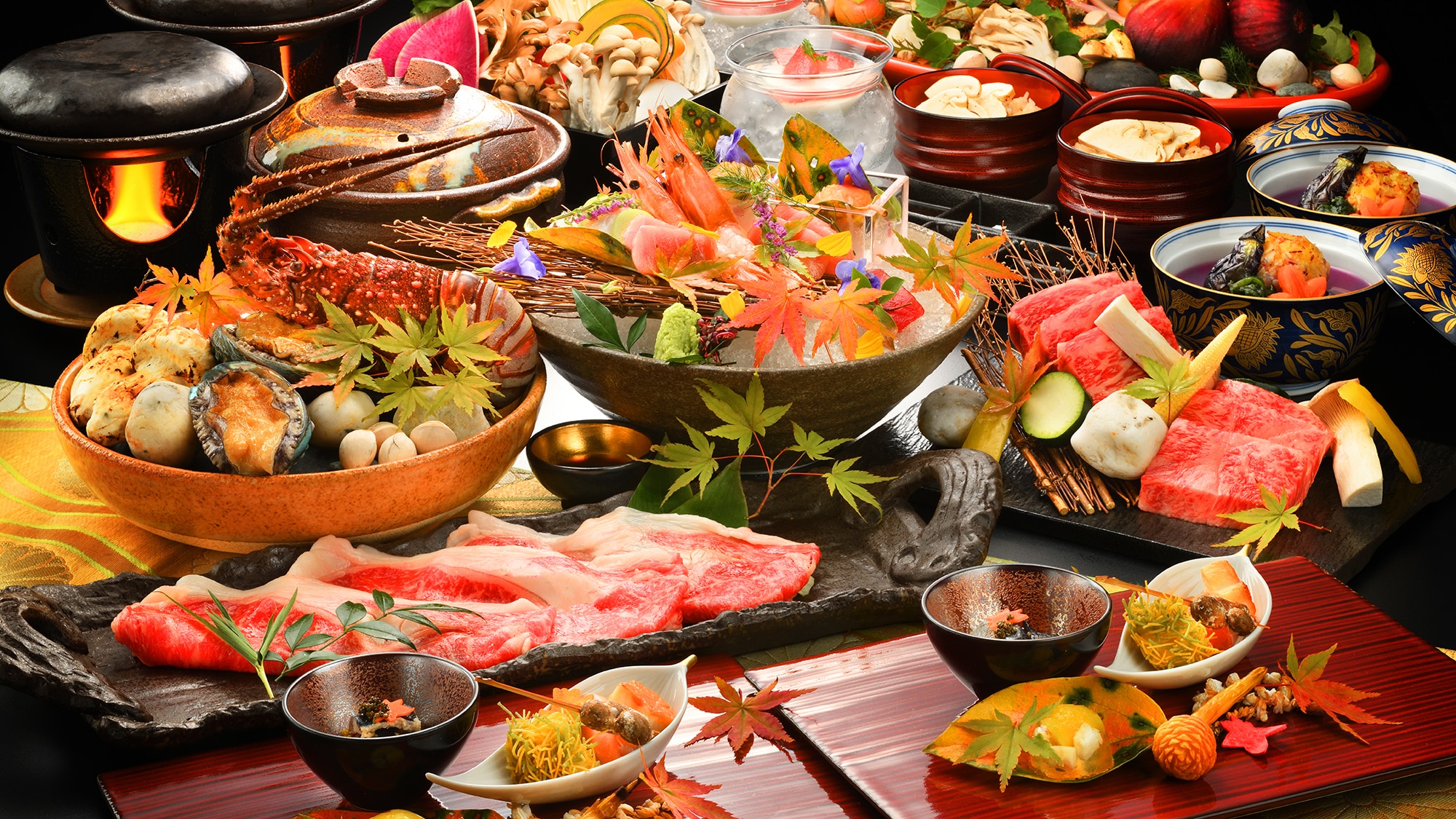 ■【今昔亭極み会席】イメージ■料理旅館が自信を持ってお届けする逸品の数々を食す贅沢会席。