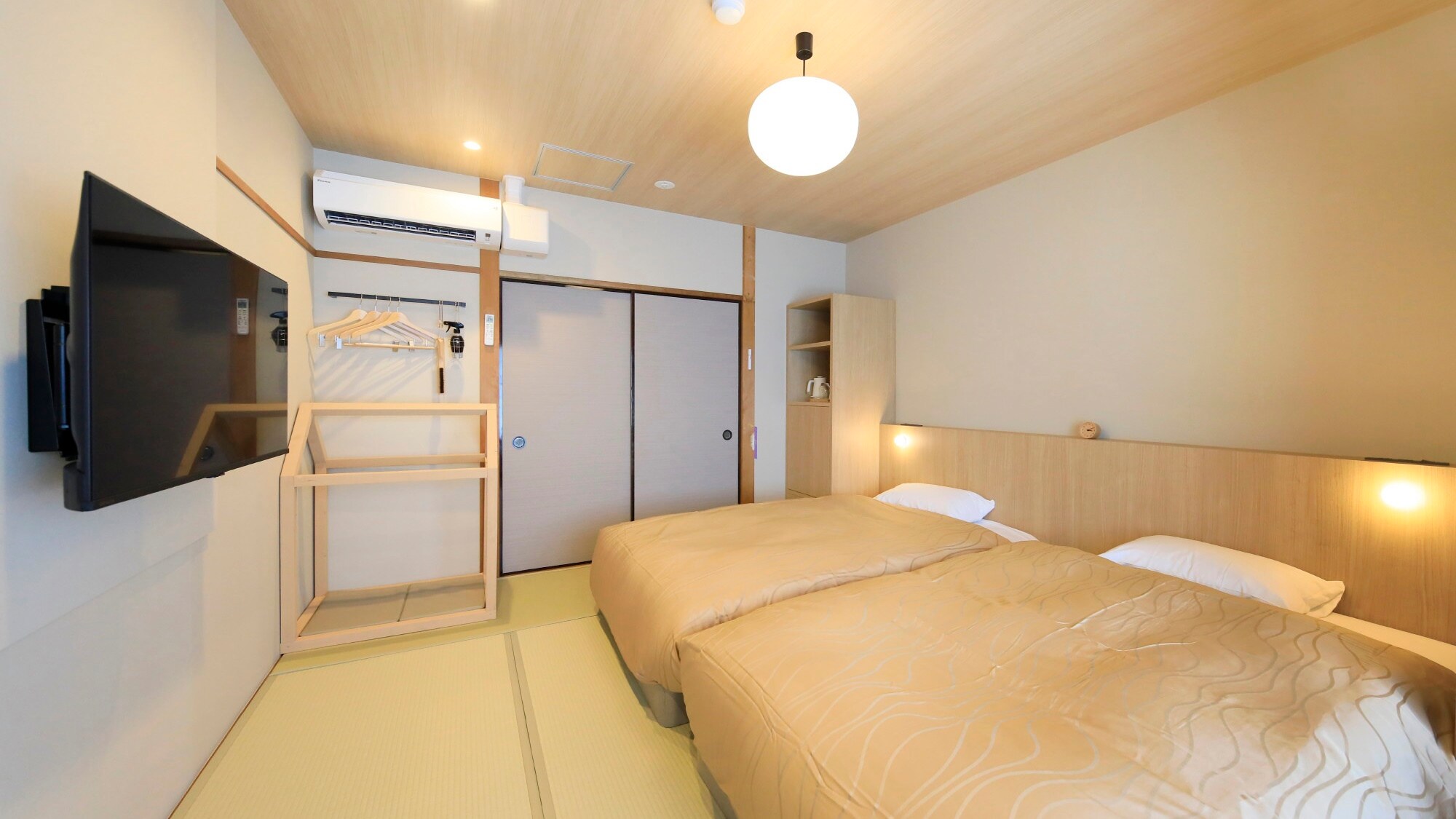 Japanese style twin room (6 tatami mats)