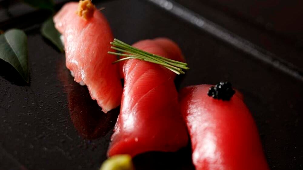 Chef's choice banquet course packed with seasonal ingredients from Sea of Kyoto