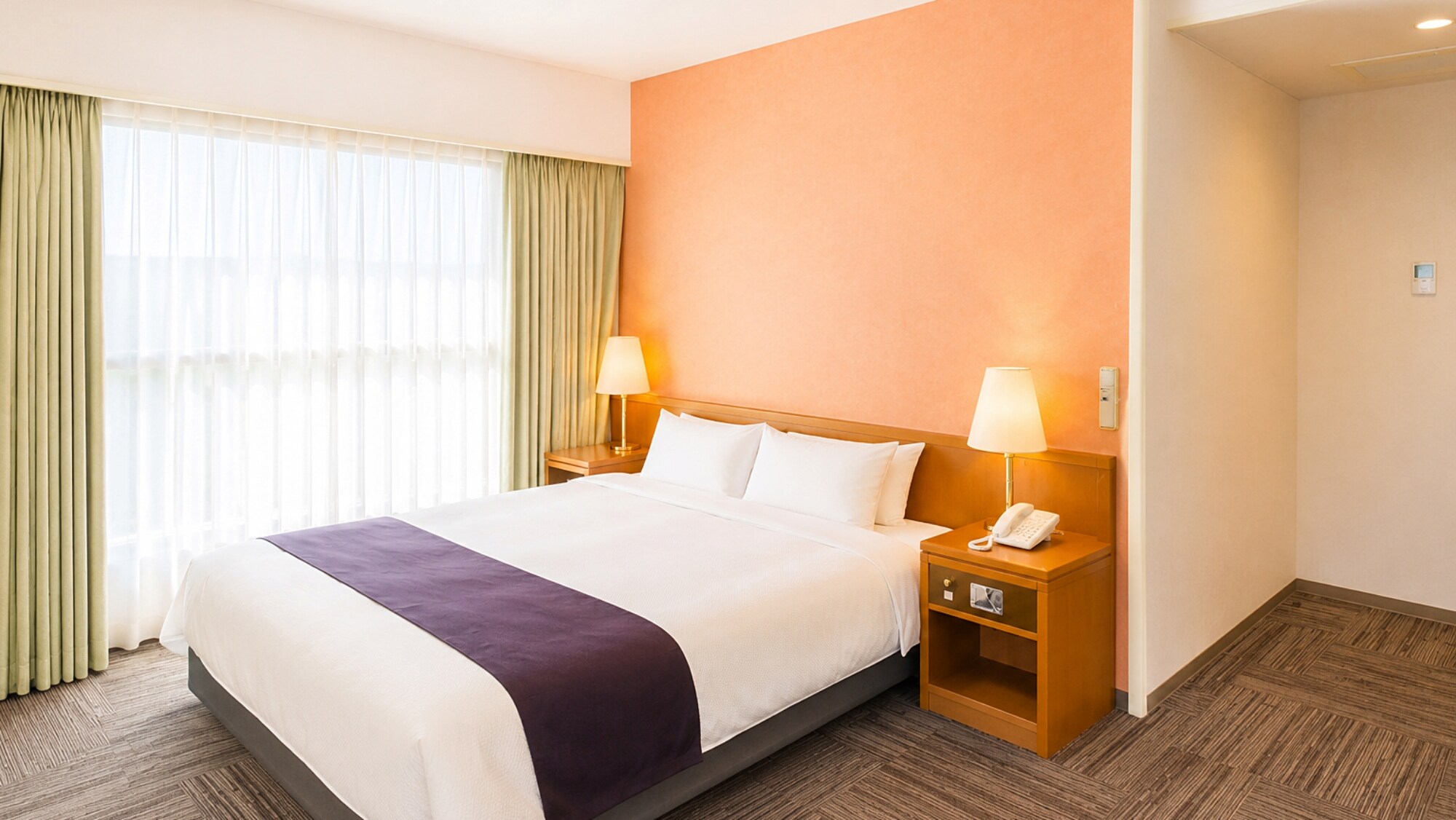 [All rooms non-smoking] Double room