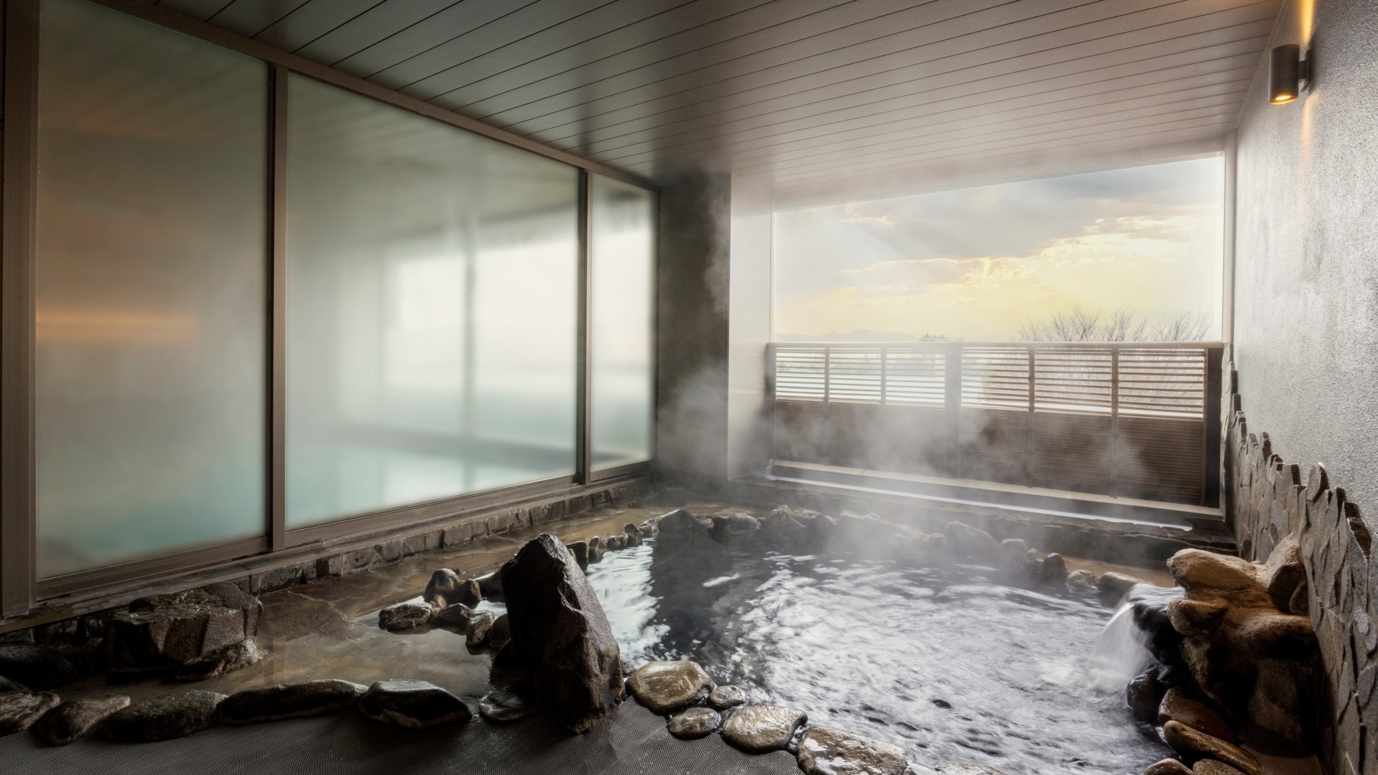 Open-air bath
