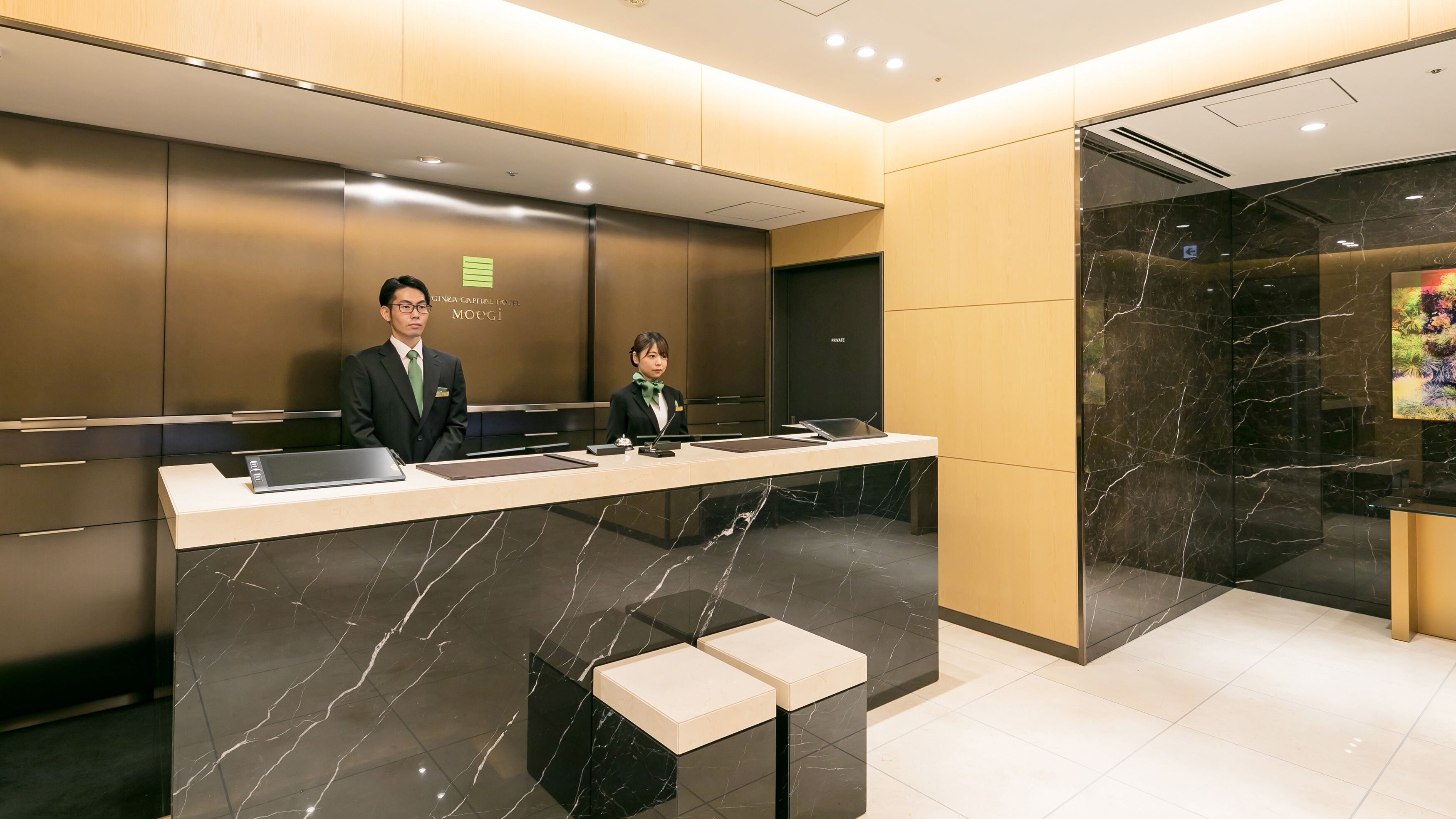 Lobi Ginza Capital Hotel Moegi