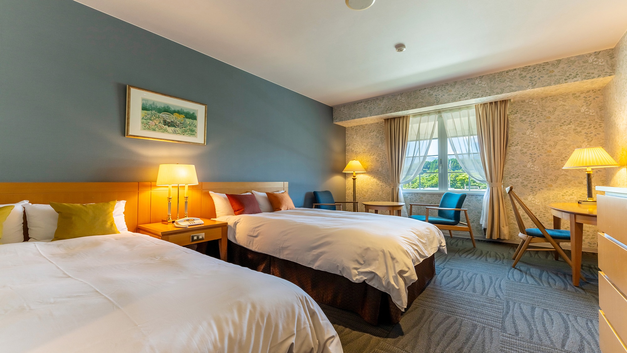 Standard twin room example