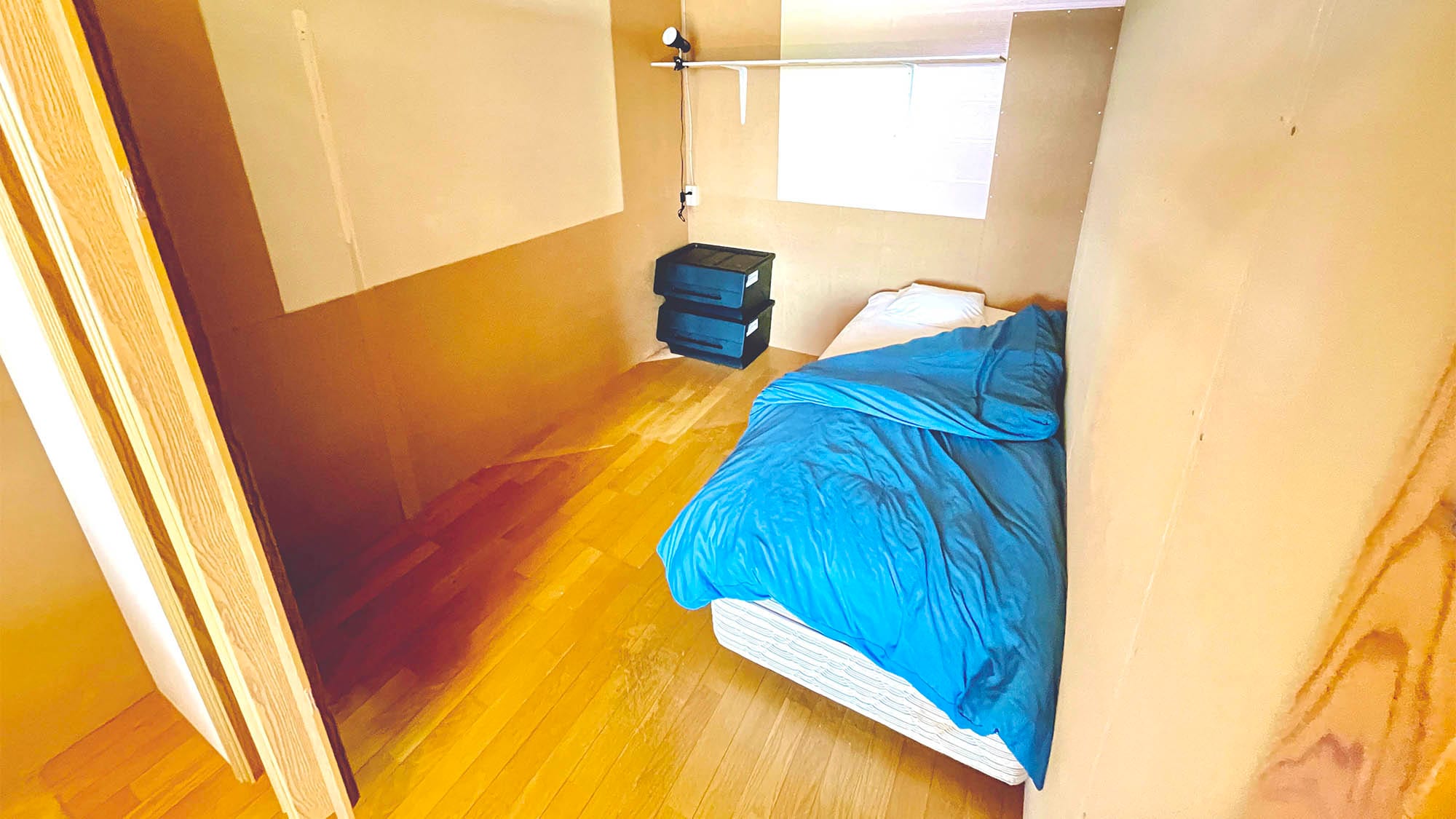 ・<Guest room image> There are rooms with and without partitions.