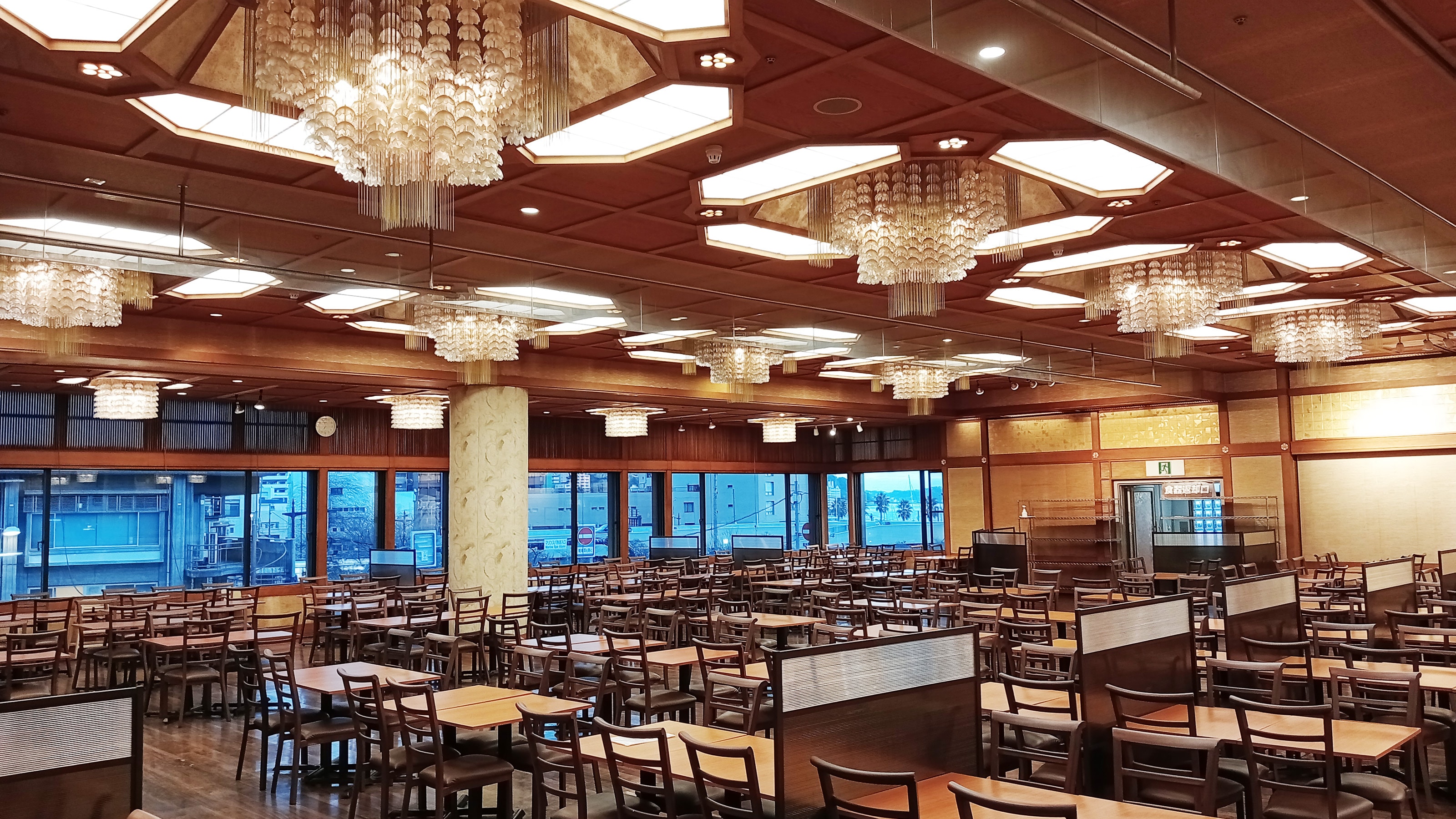An example of a buffet venue