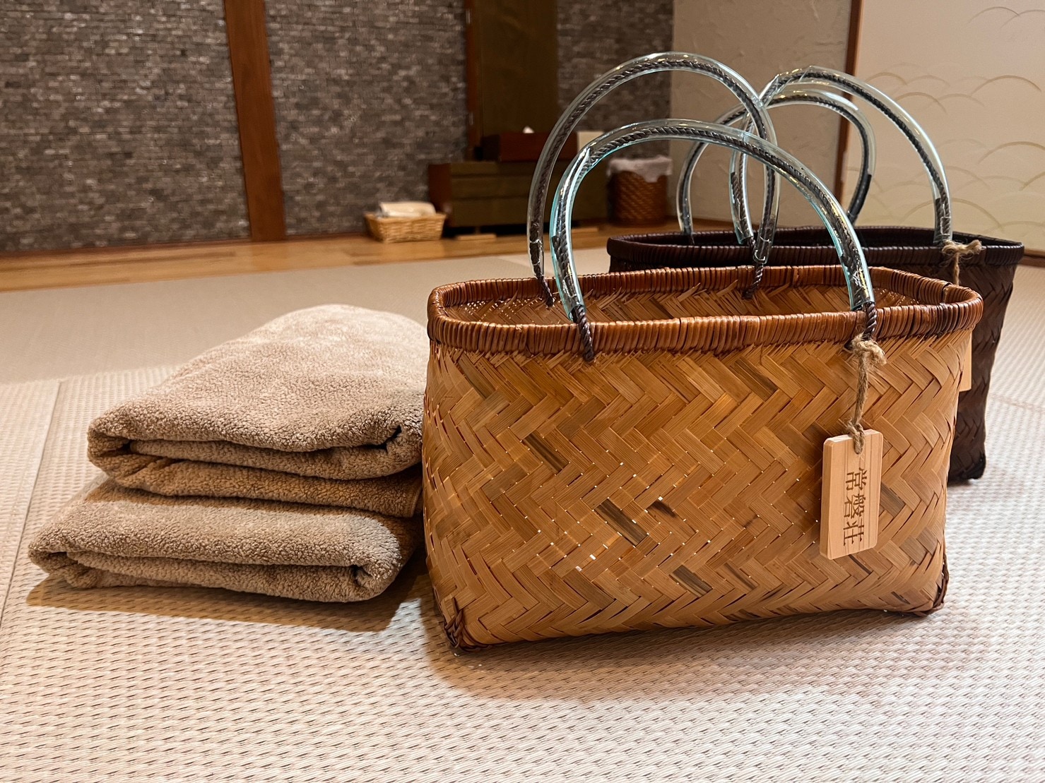 Bathtub and towels