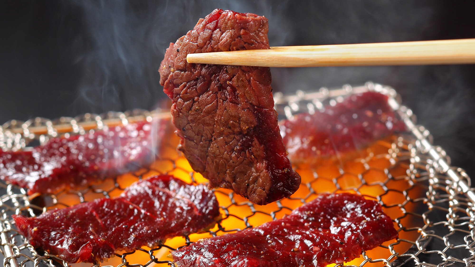Whale grilled meat