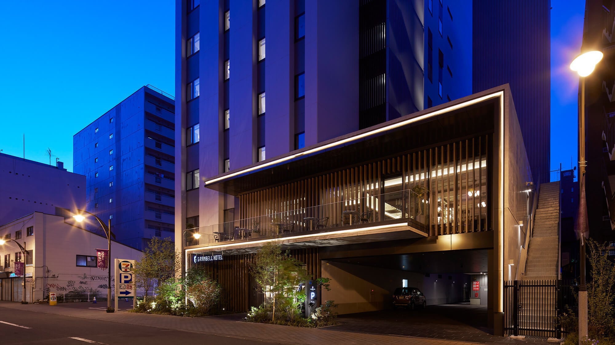 [Exterior] A designer hotel located 8 minutes on foot from Susukino Station