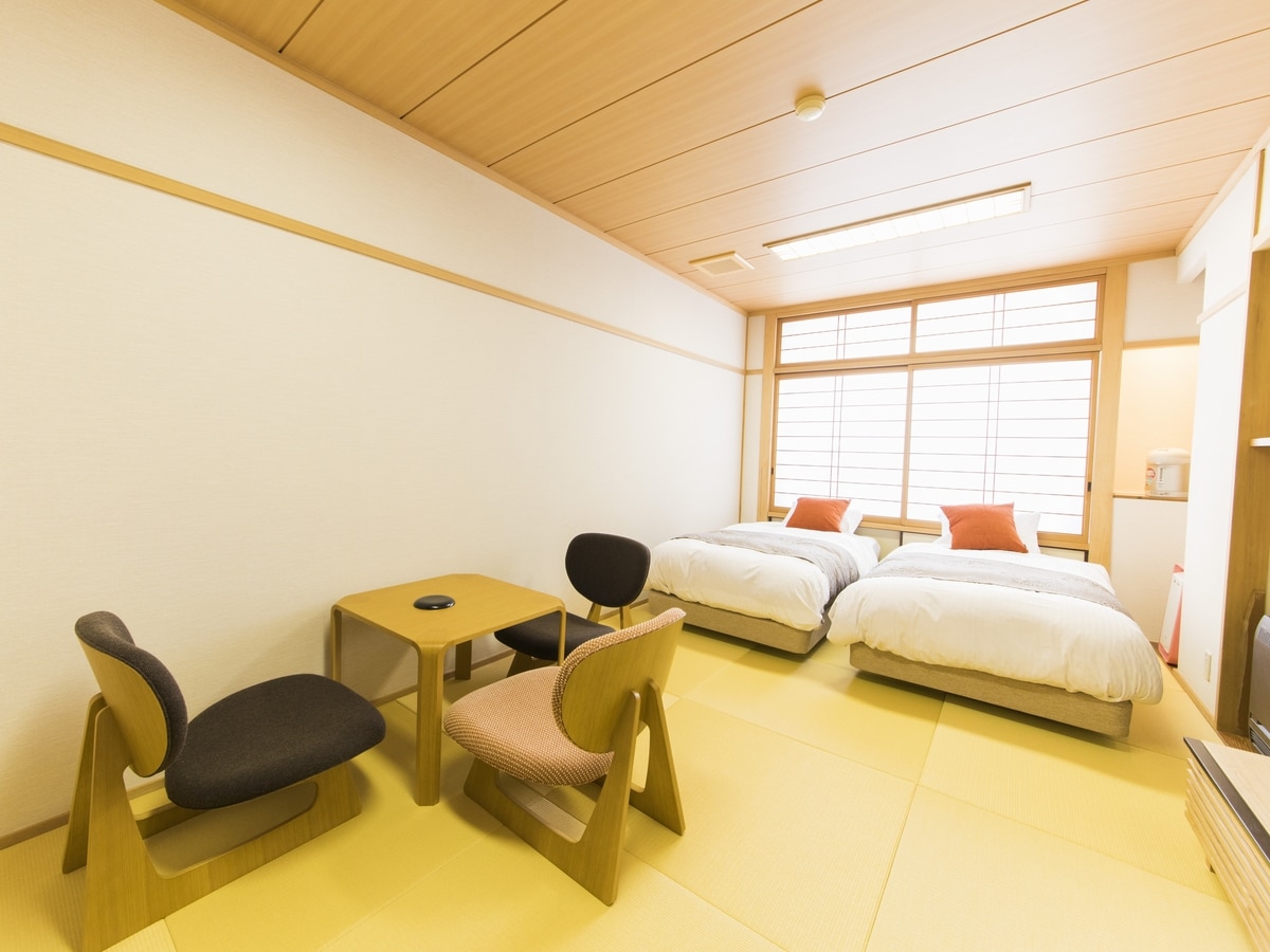 ● Japanese modern twin guest room image