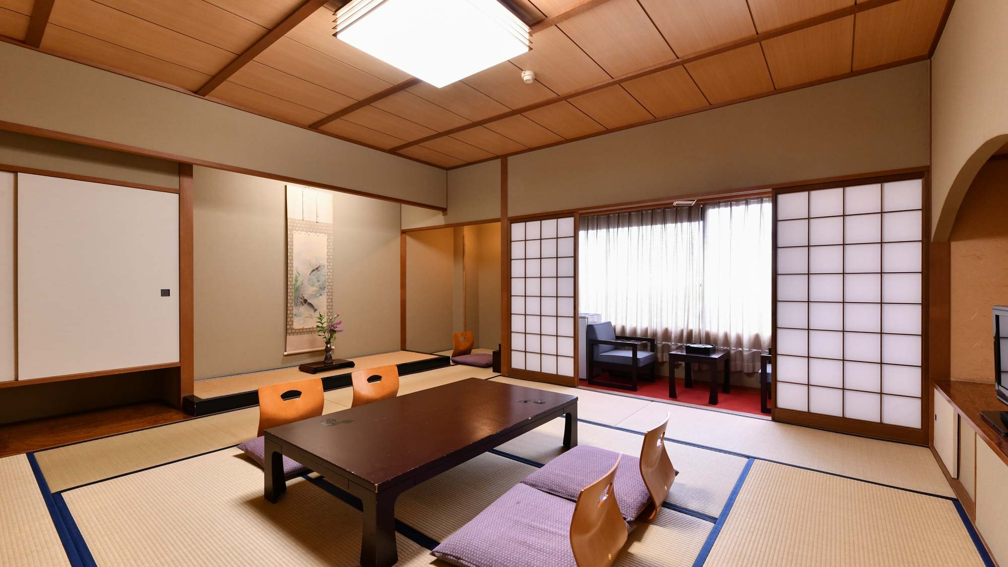 Example of guest room | Houraku Japanese-style room 13.5 tatami mats