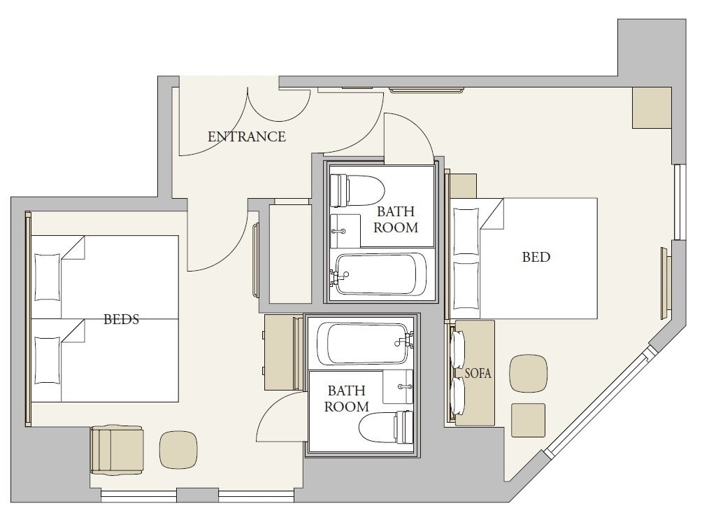 Family room for 4 people Type B