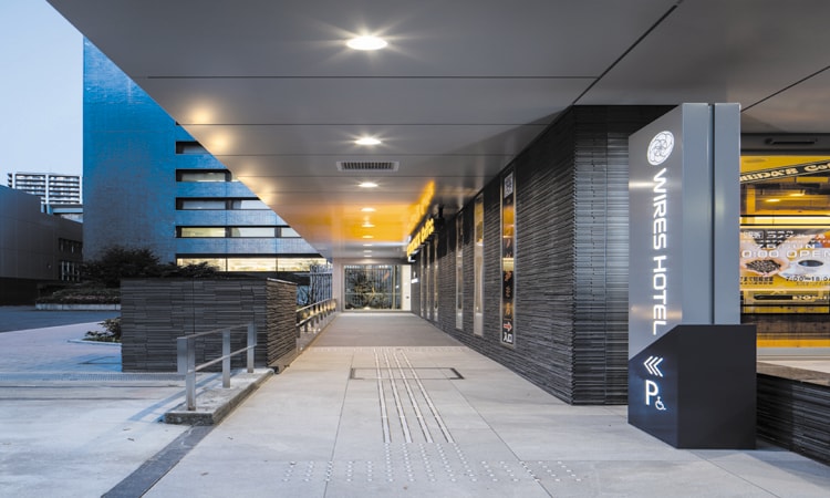 Entrance approach