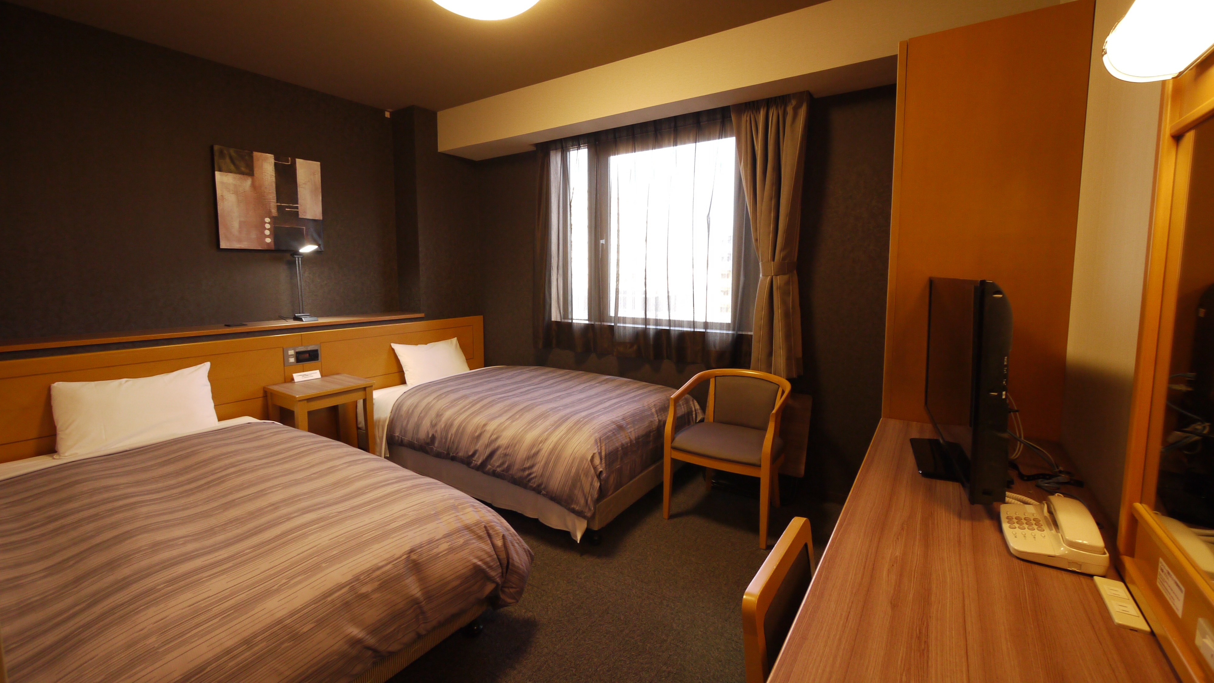 Twin room ◆ It is a spacious and comfortable room.