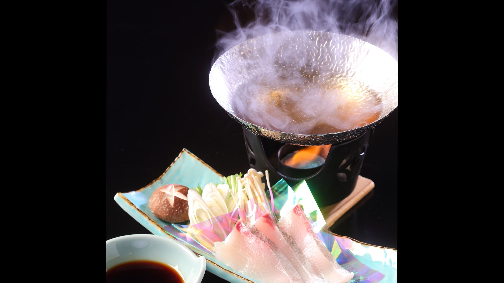 * Seasonal main dish / seafood shabu-shabu
